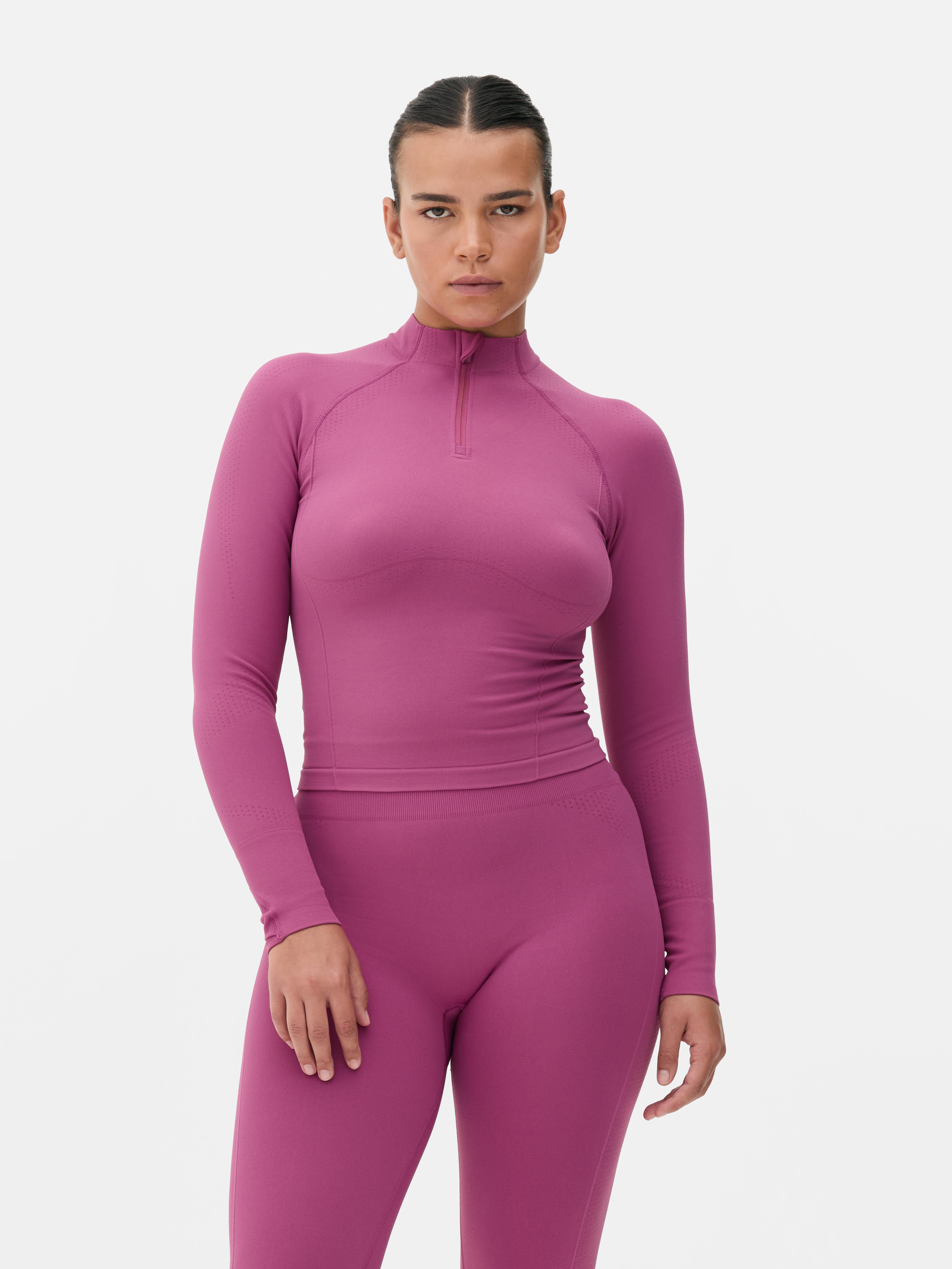 Naadloos corrigerende sweater met kwartrits