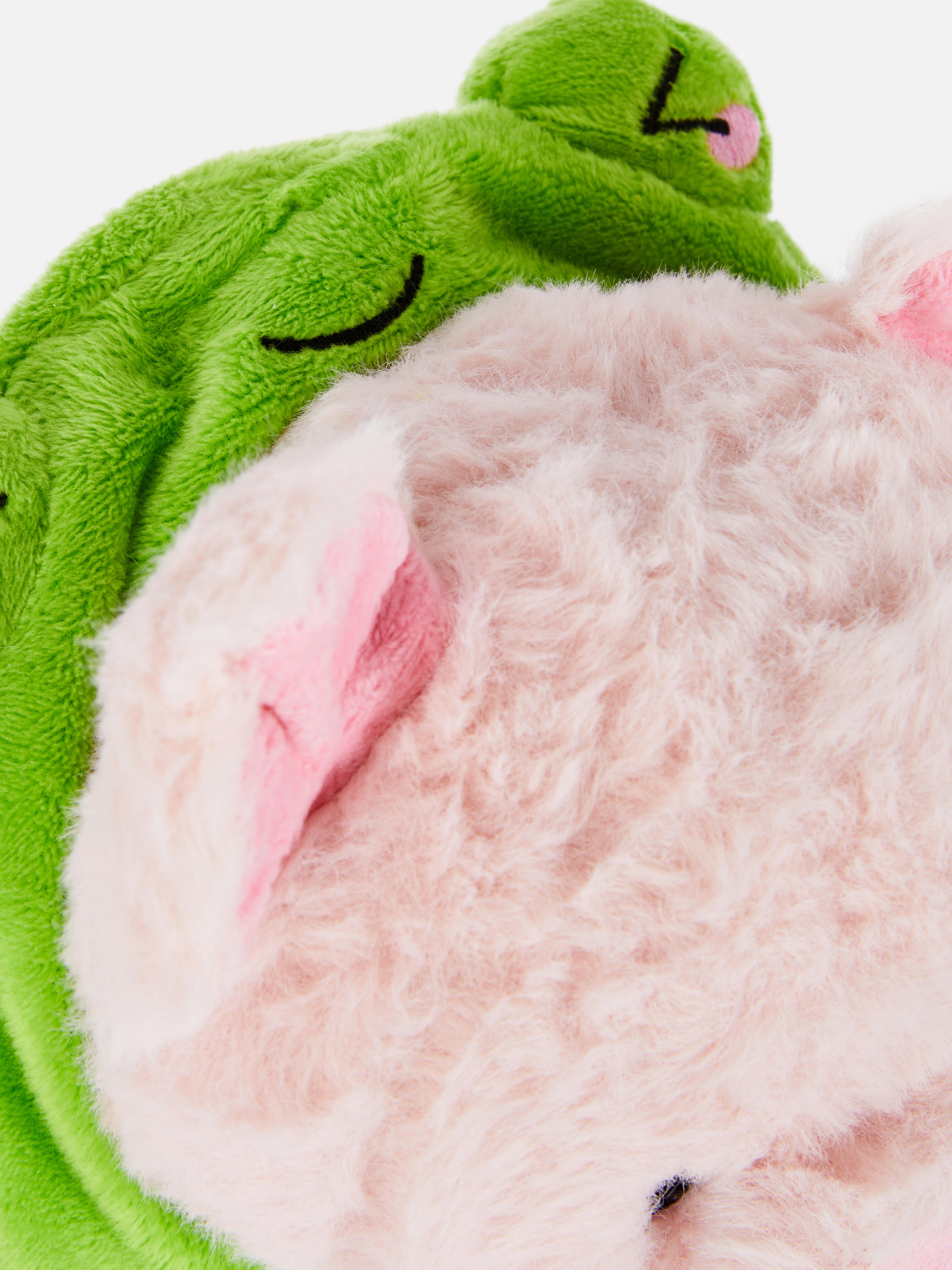 Jouet en peluche en forme de cochon