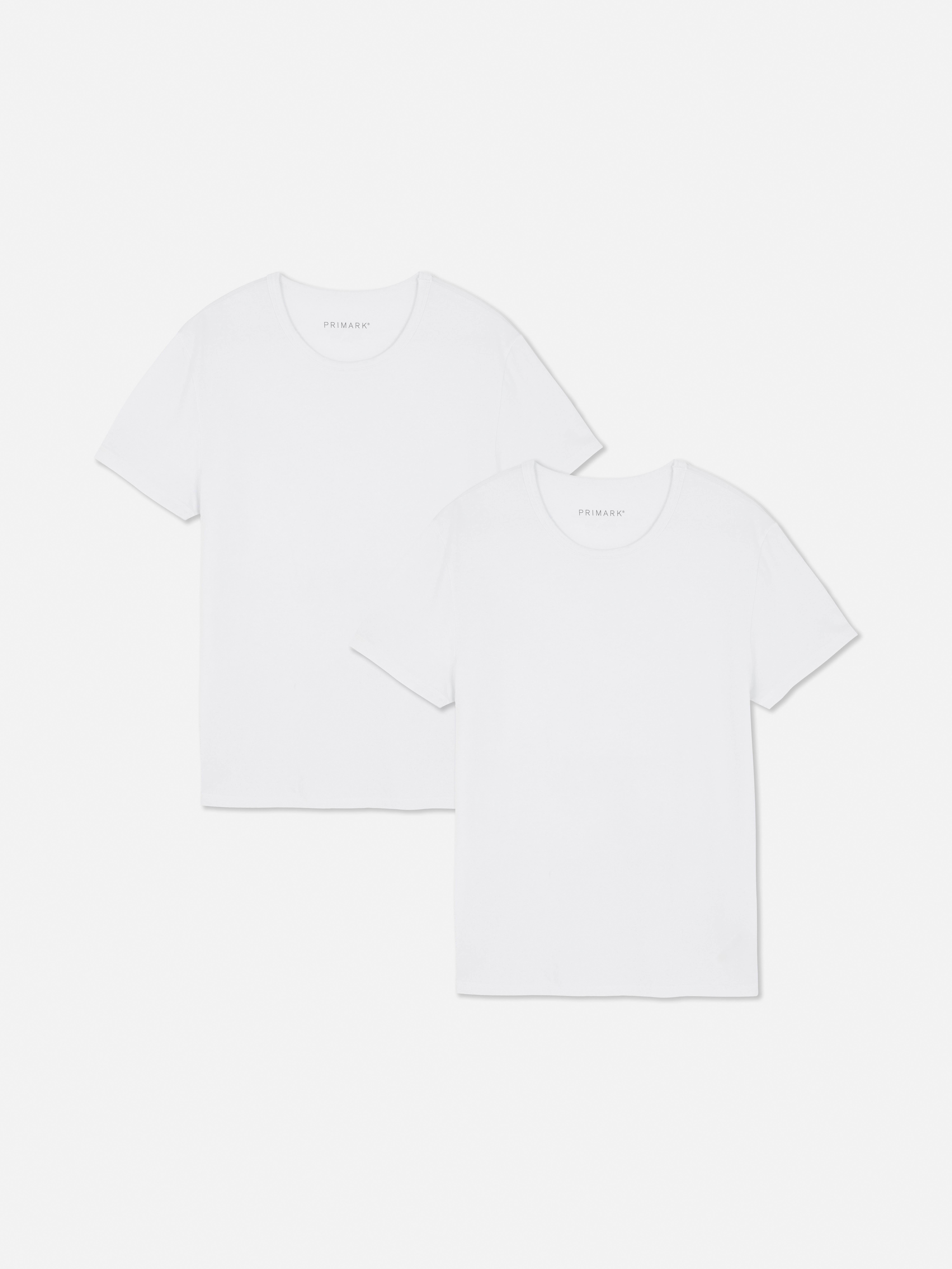 Lot de 2 t-shirts à col ras-du-cou Essential