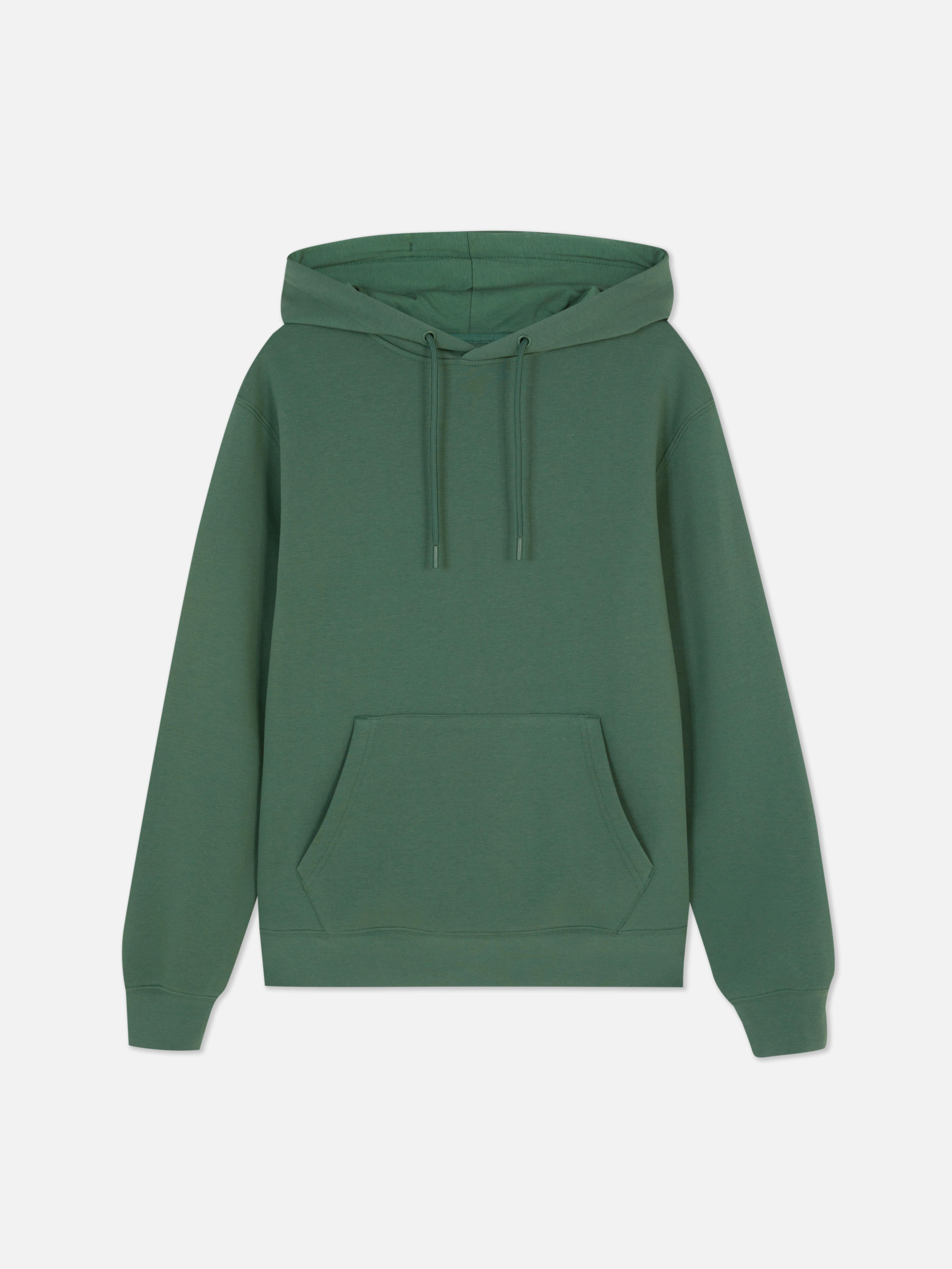 Men's Green Drawstring Hoodie | Primark