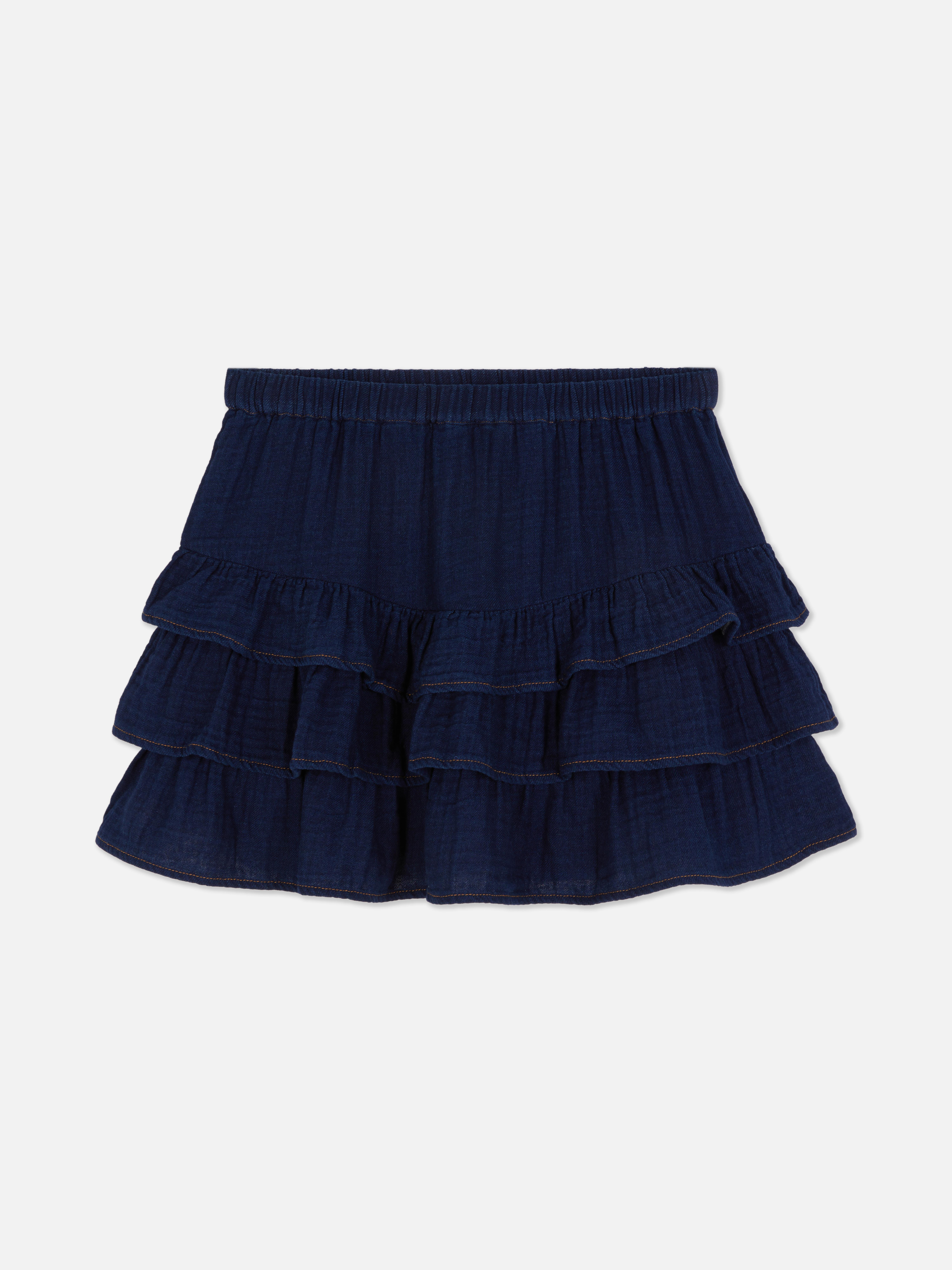 Paula Echevarría Chambray Rara Mini Skirt