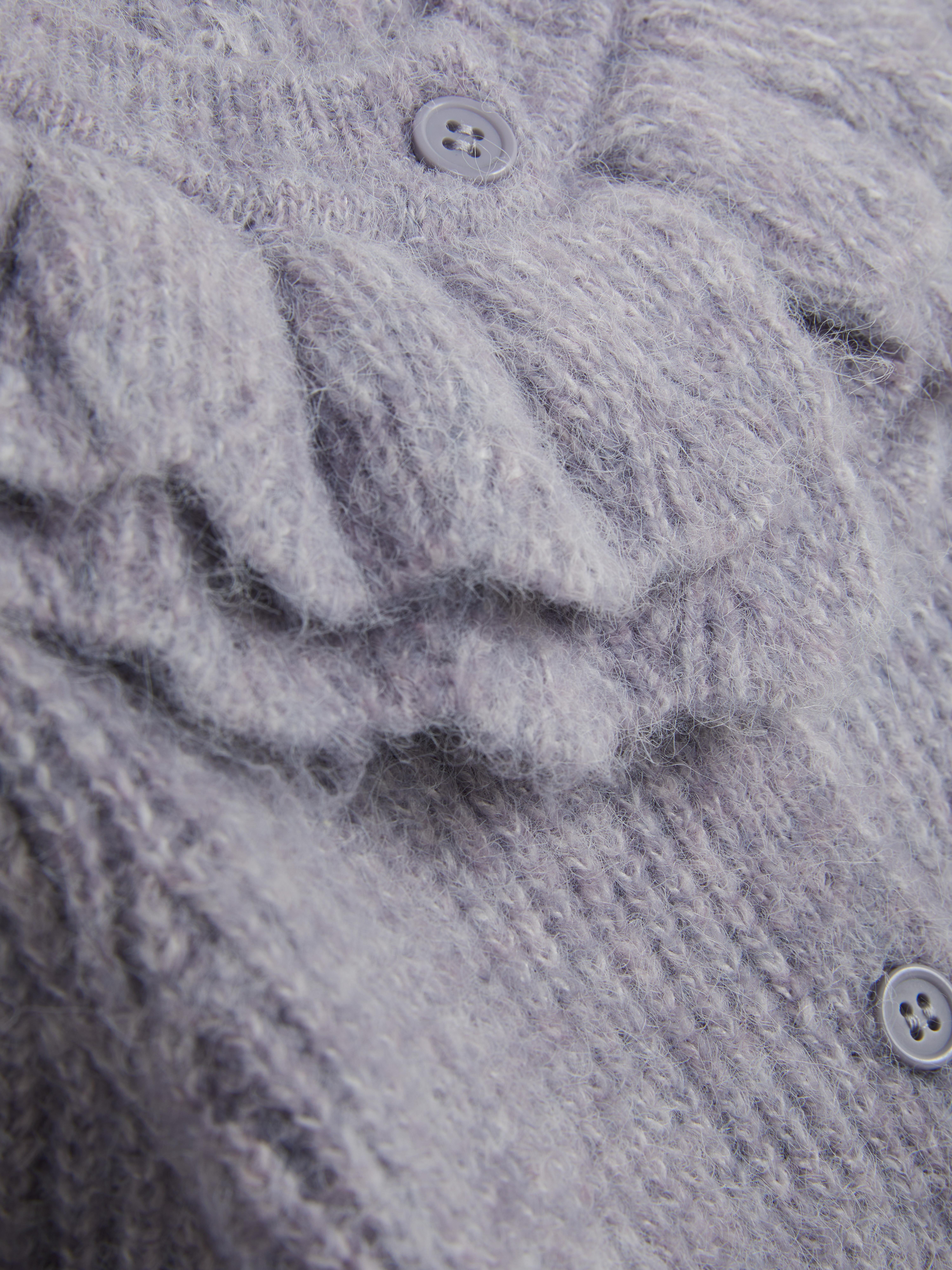 1.5-8yrs | Ruffle Collar Cardigan