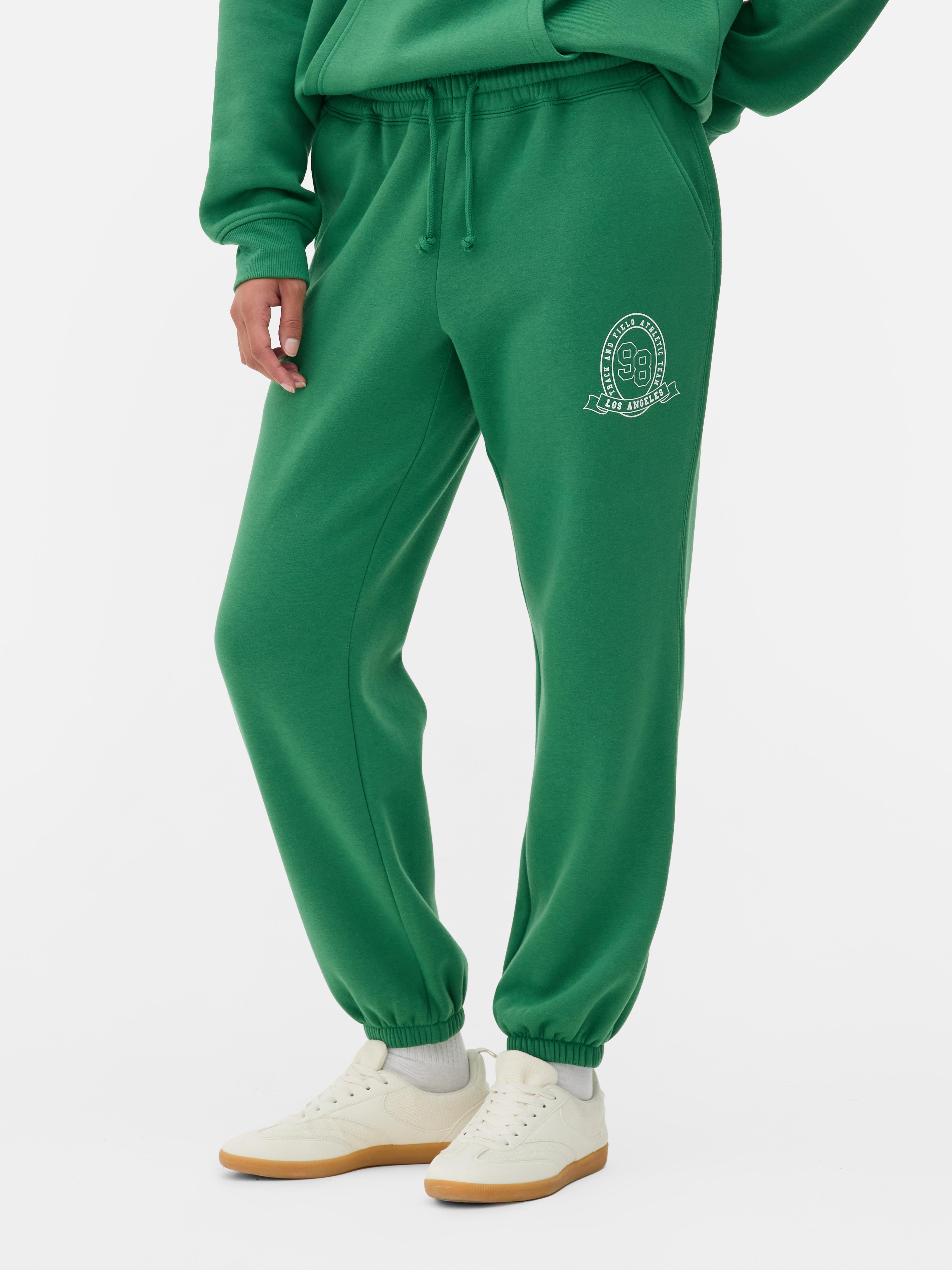 Cuffed Printed Joggers
