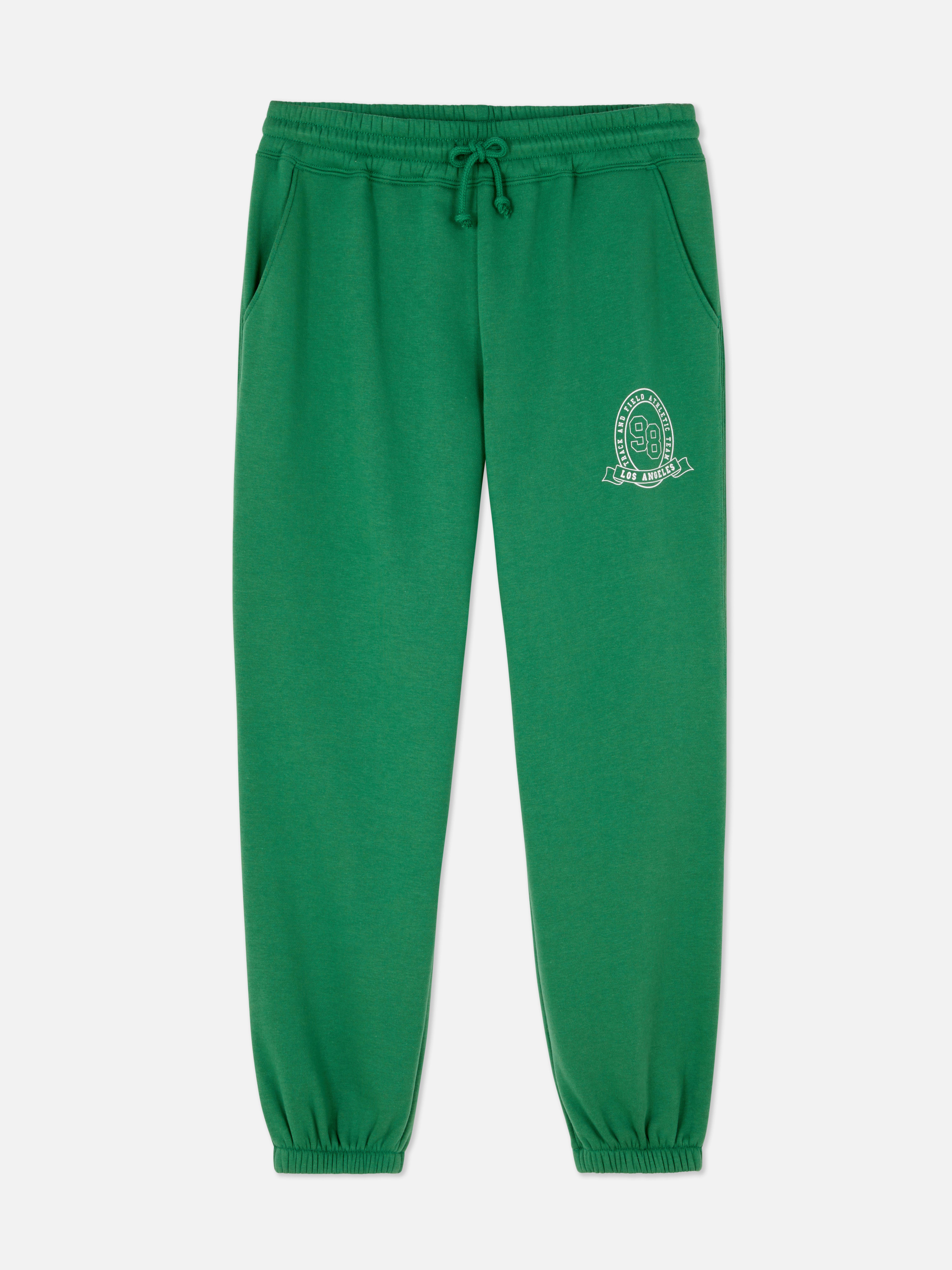 Cuffed Printed Joggers