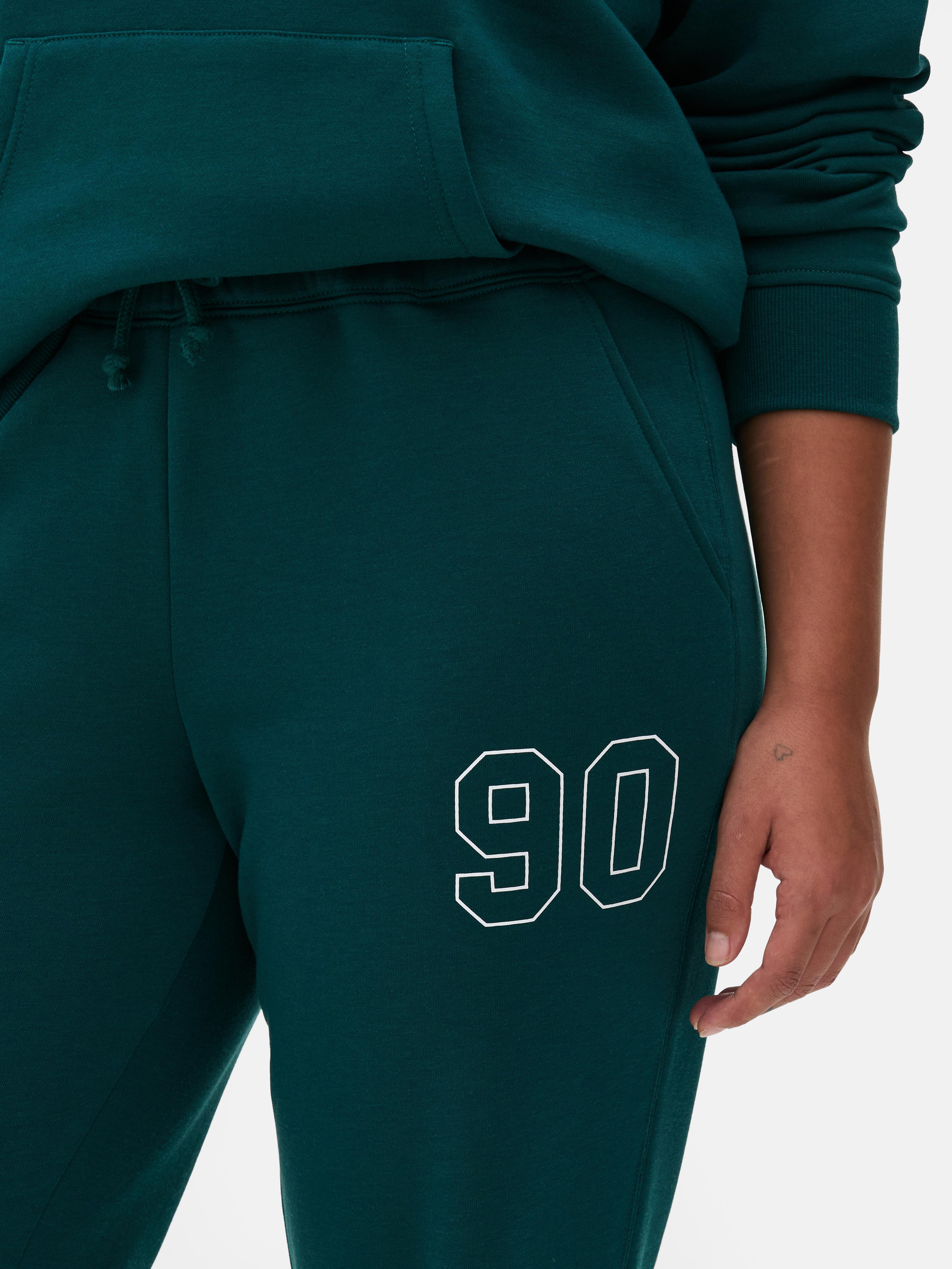 Cuffed Printed Joggers