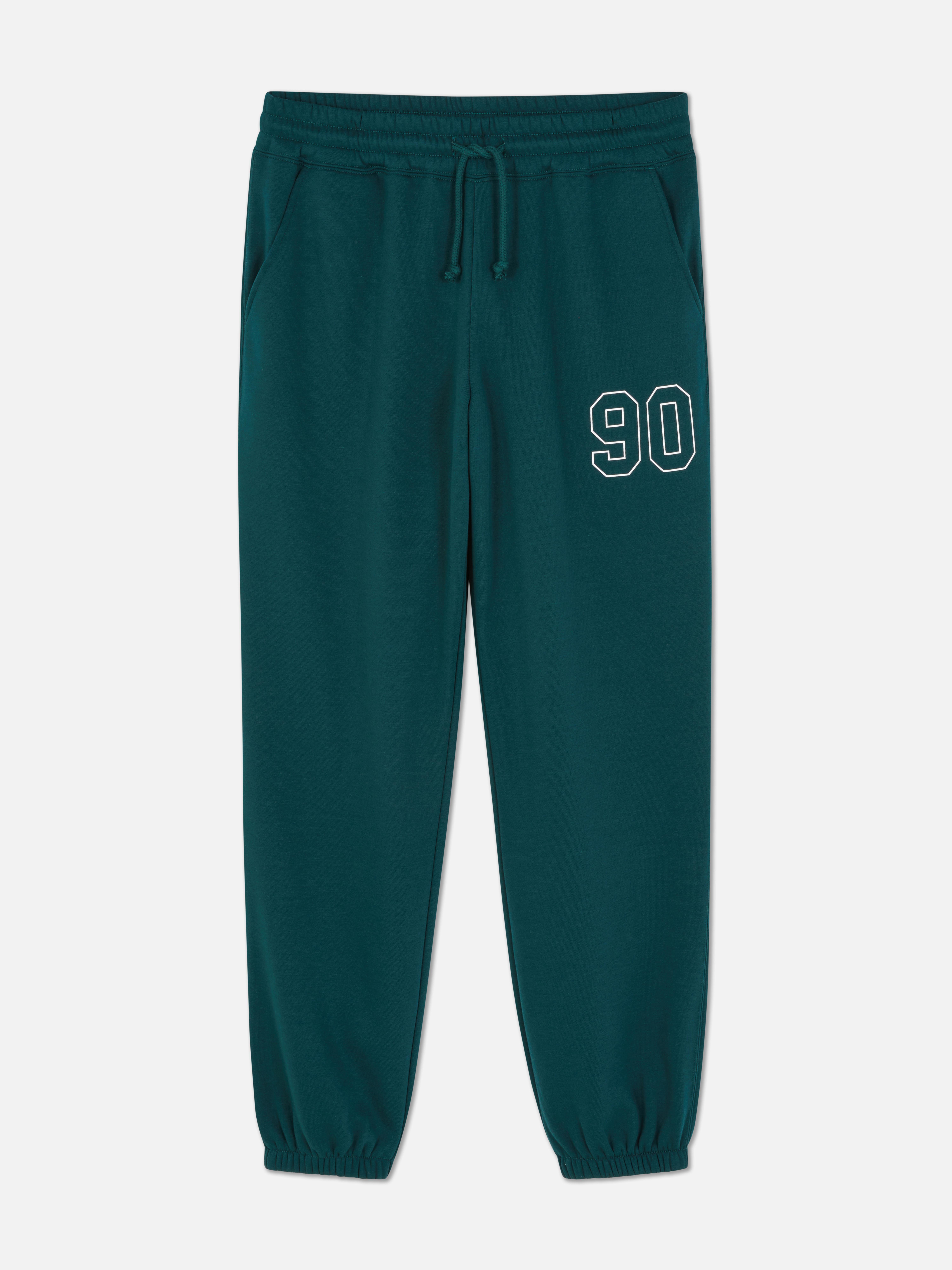 Cuffed Printed Joggers