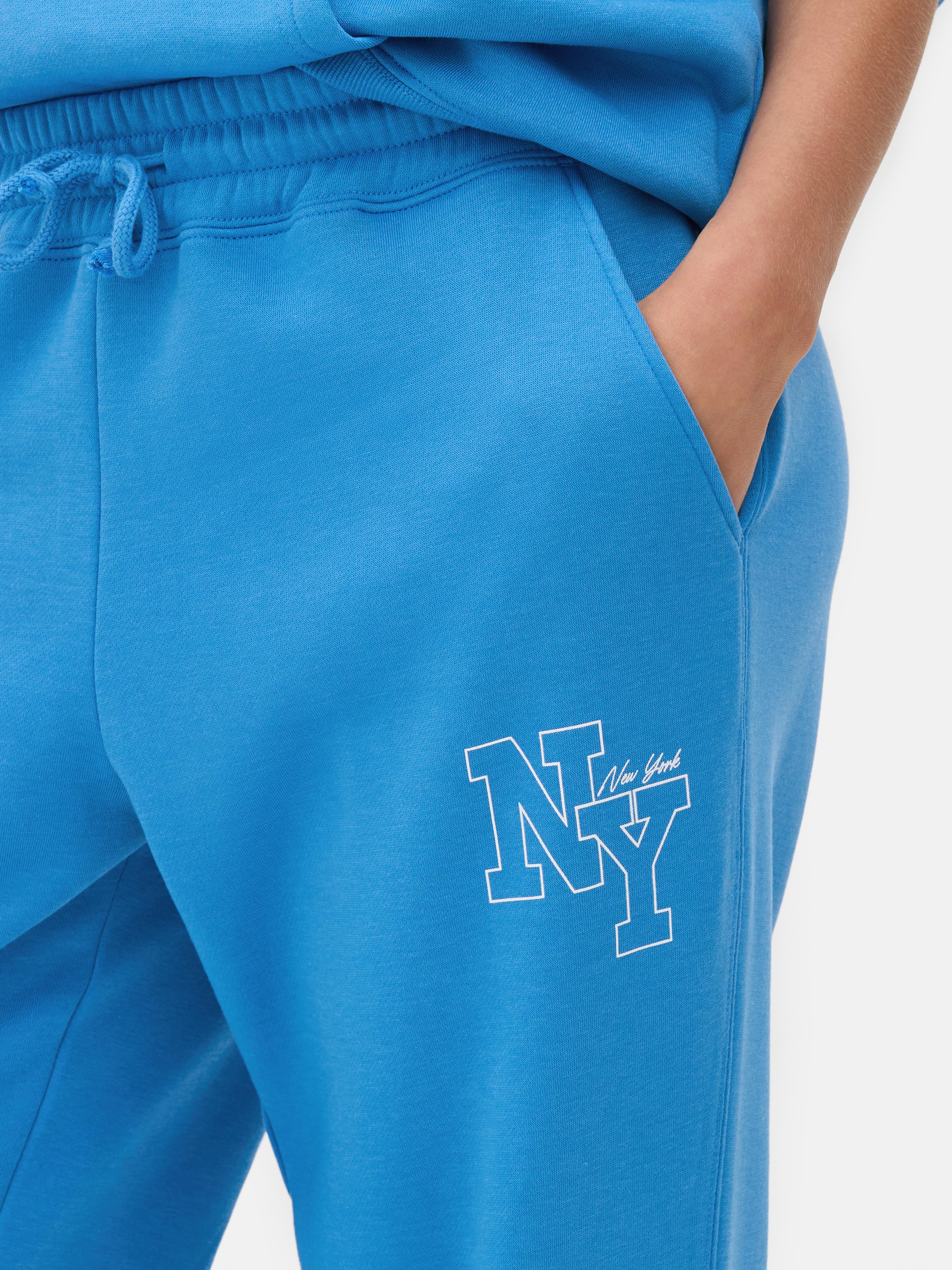 Joggers estampados con bajos ajustados