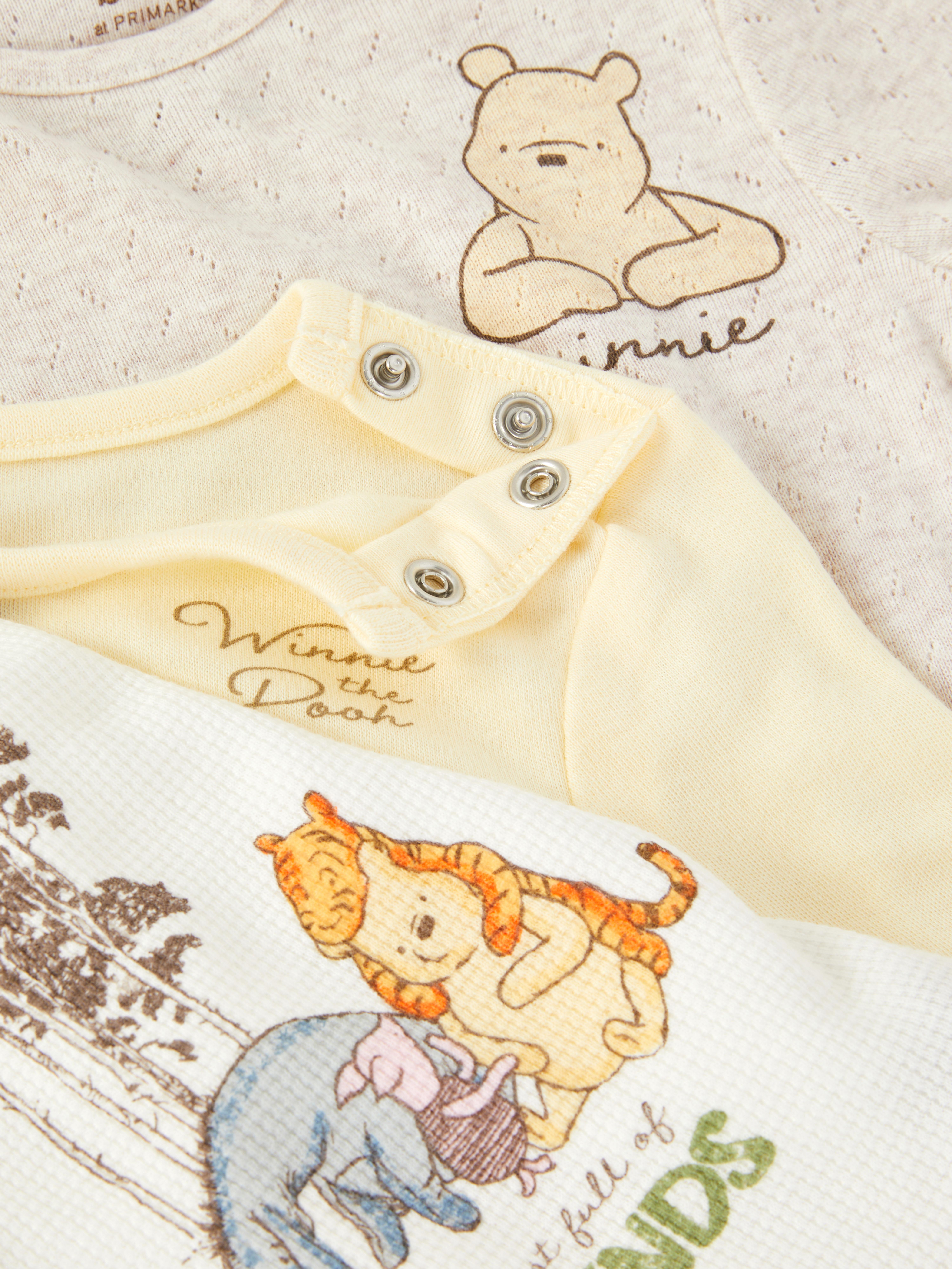 0-18mths | 3pk Disney’s Winnie the Pooh Room to Grow Newborn Bodysuits