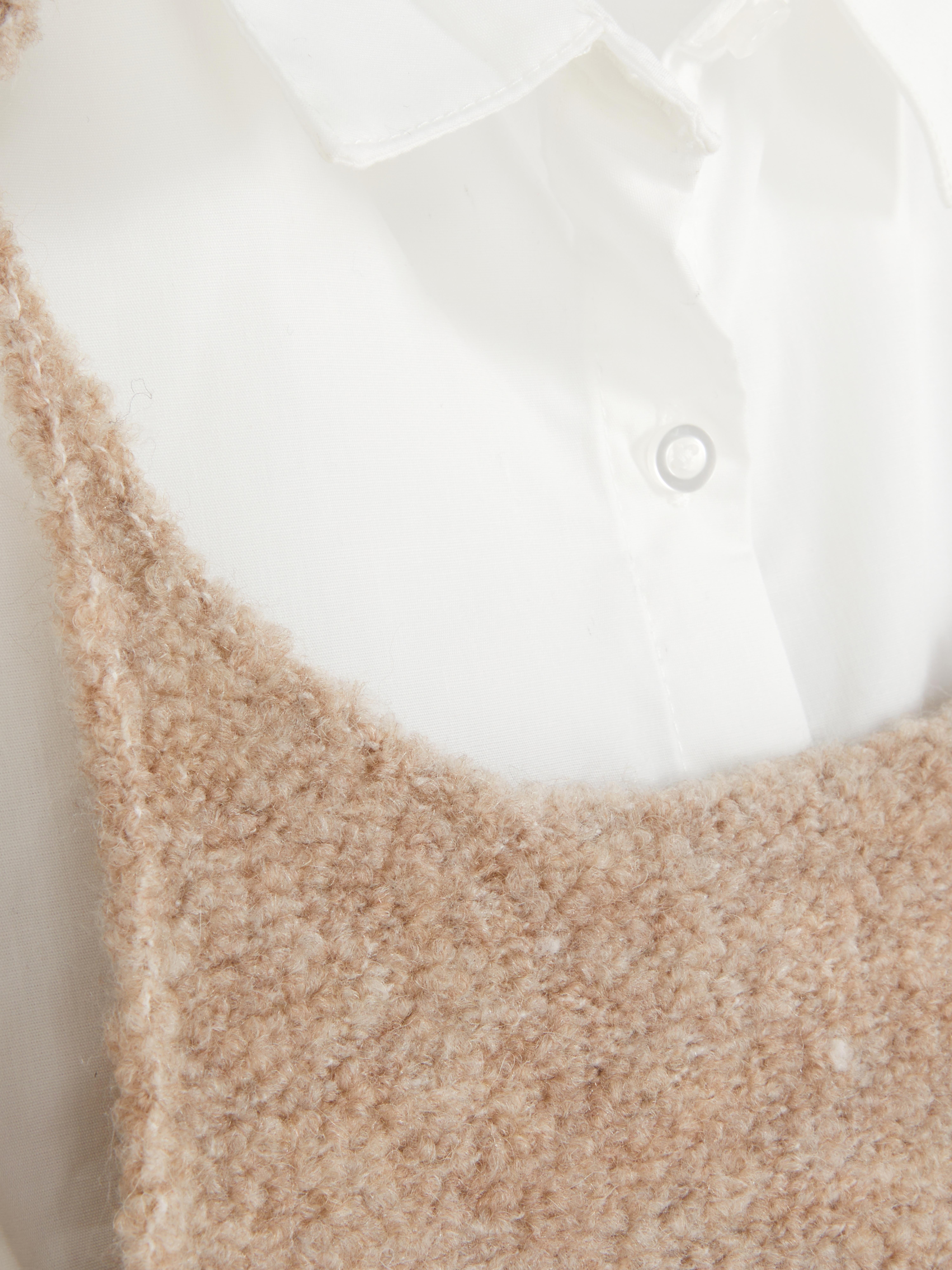 7–15 Jahre | Kurzes Hemd und Pullover im Set