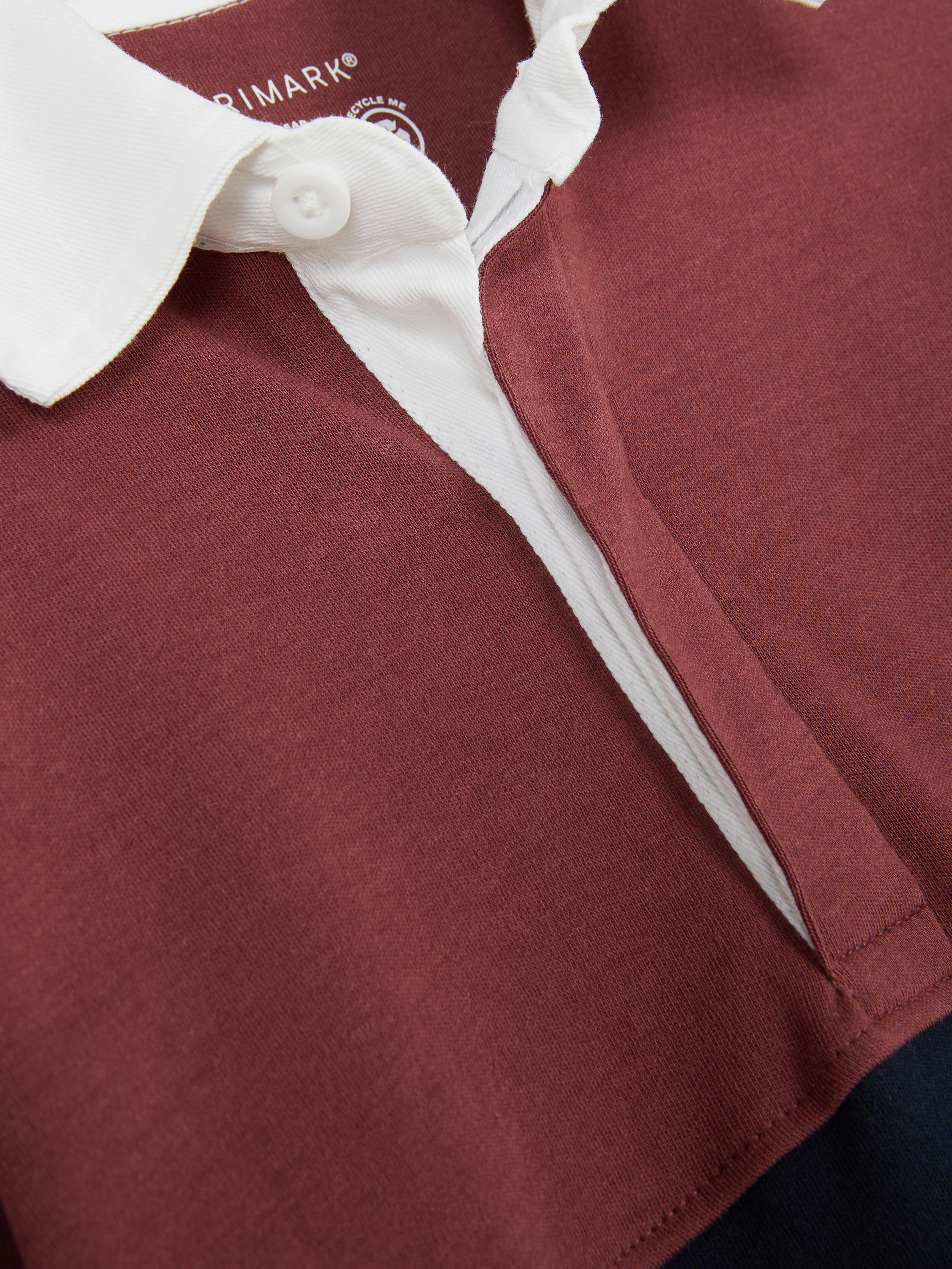 7-15 jr | Gestreept rugbyshirt