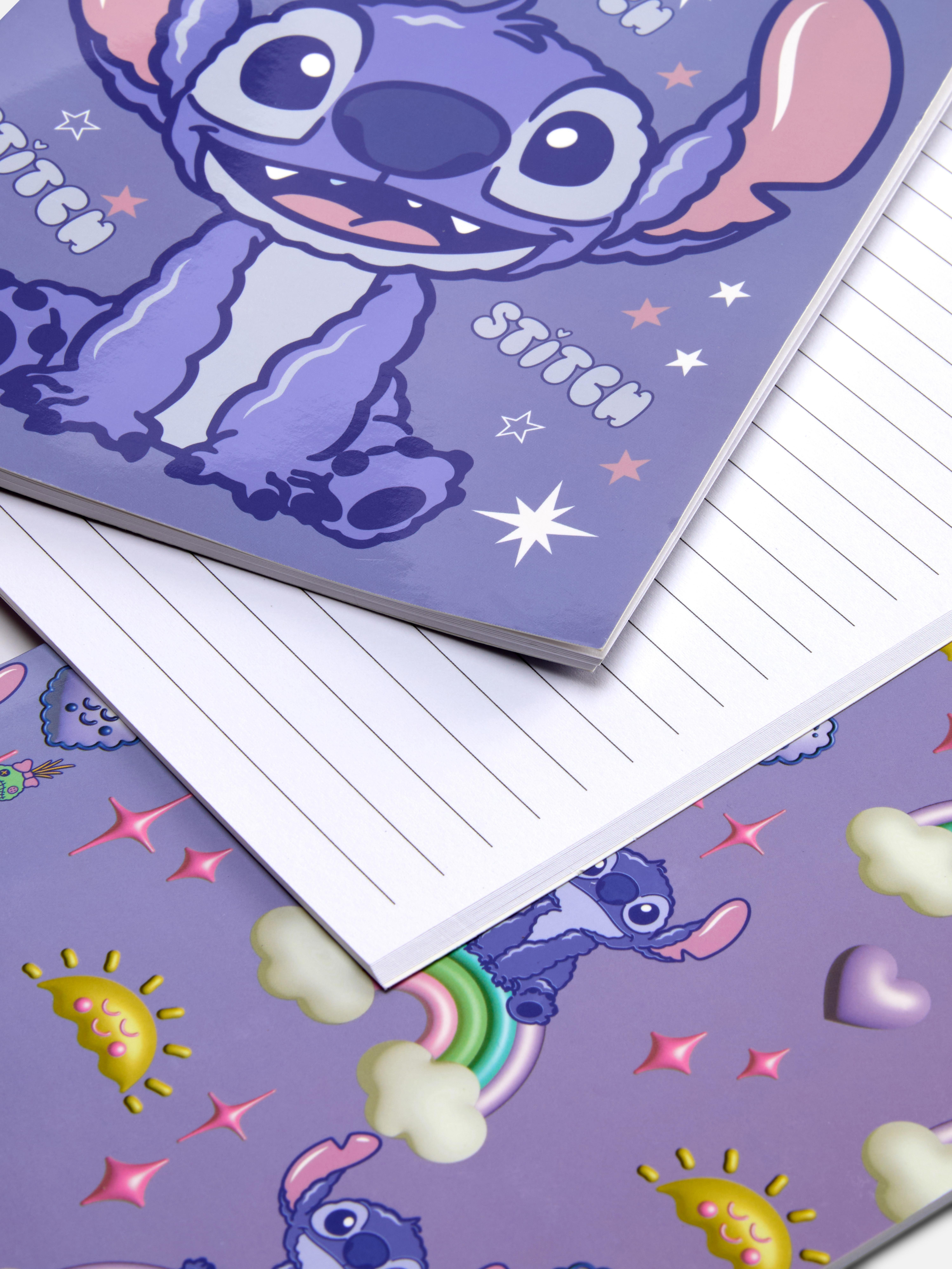 3pk Disney's Stitch A5 Notebooks