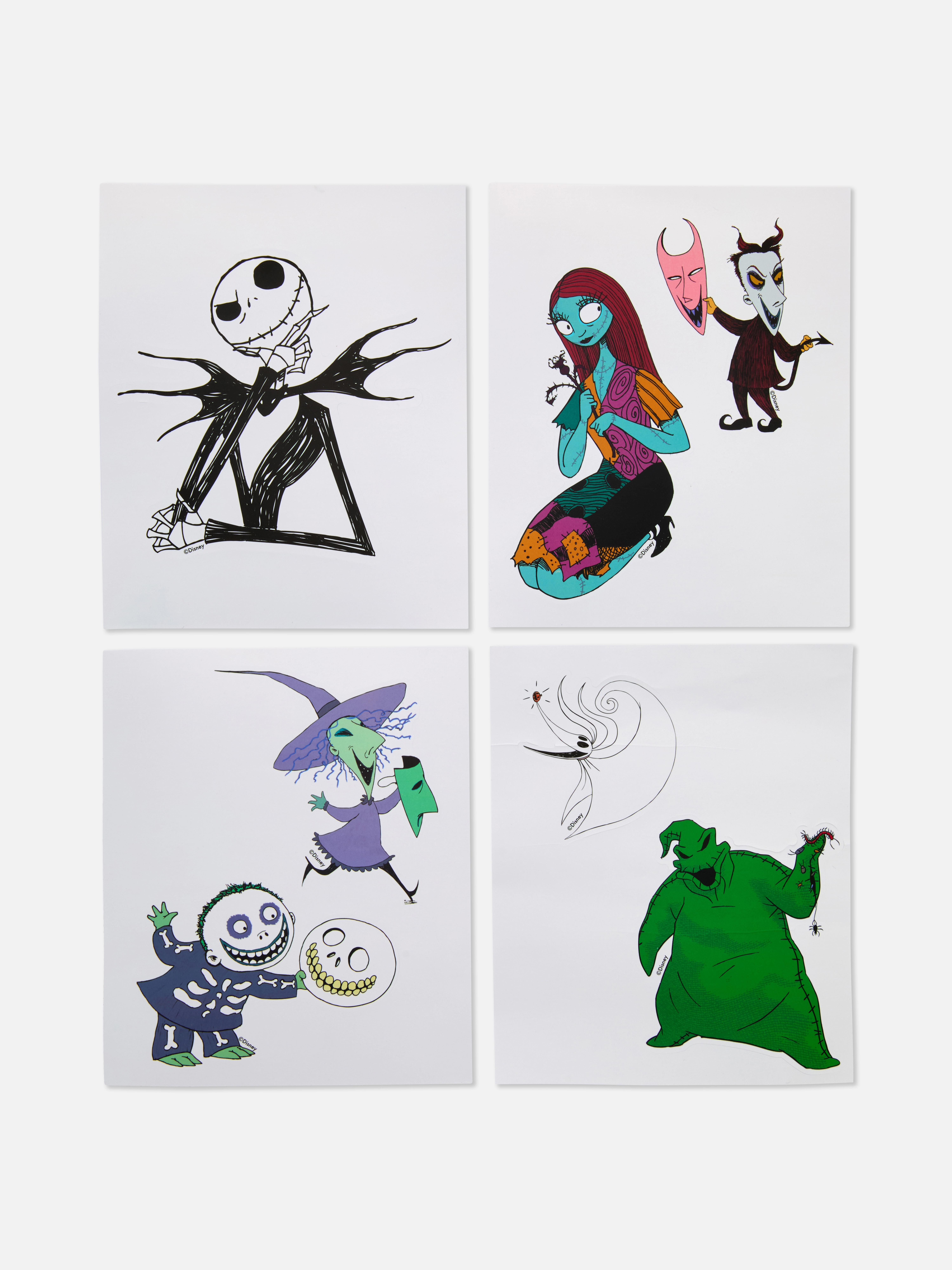 „Disney Tim Burton’s The Nightmare Before Christmas“ Gepäckaufkleber