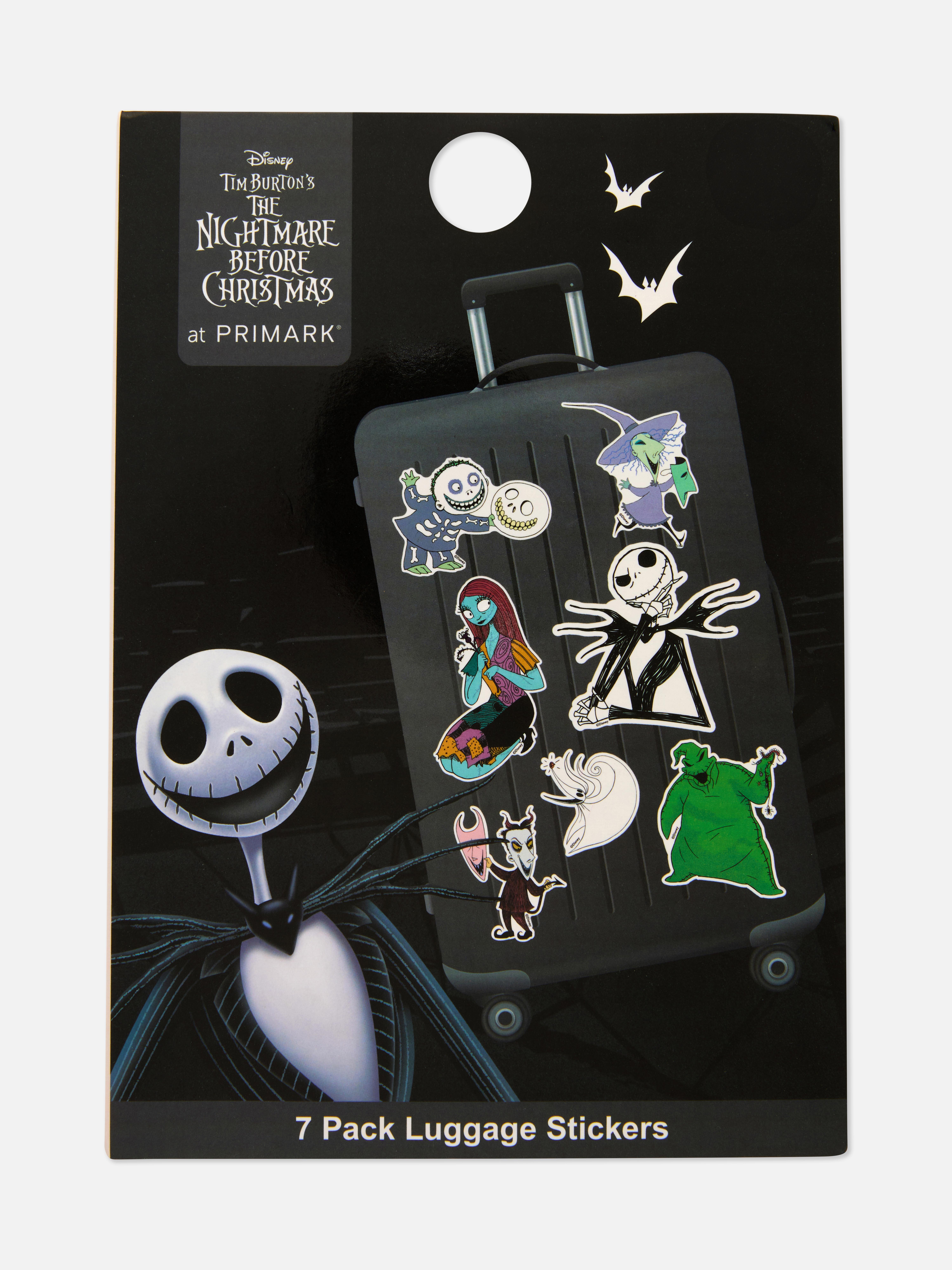 „Disney Tim Burton’s The Nightmare Before Christmas“ Gepäckaufkleber