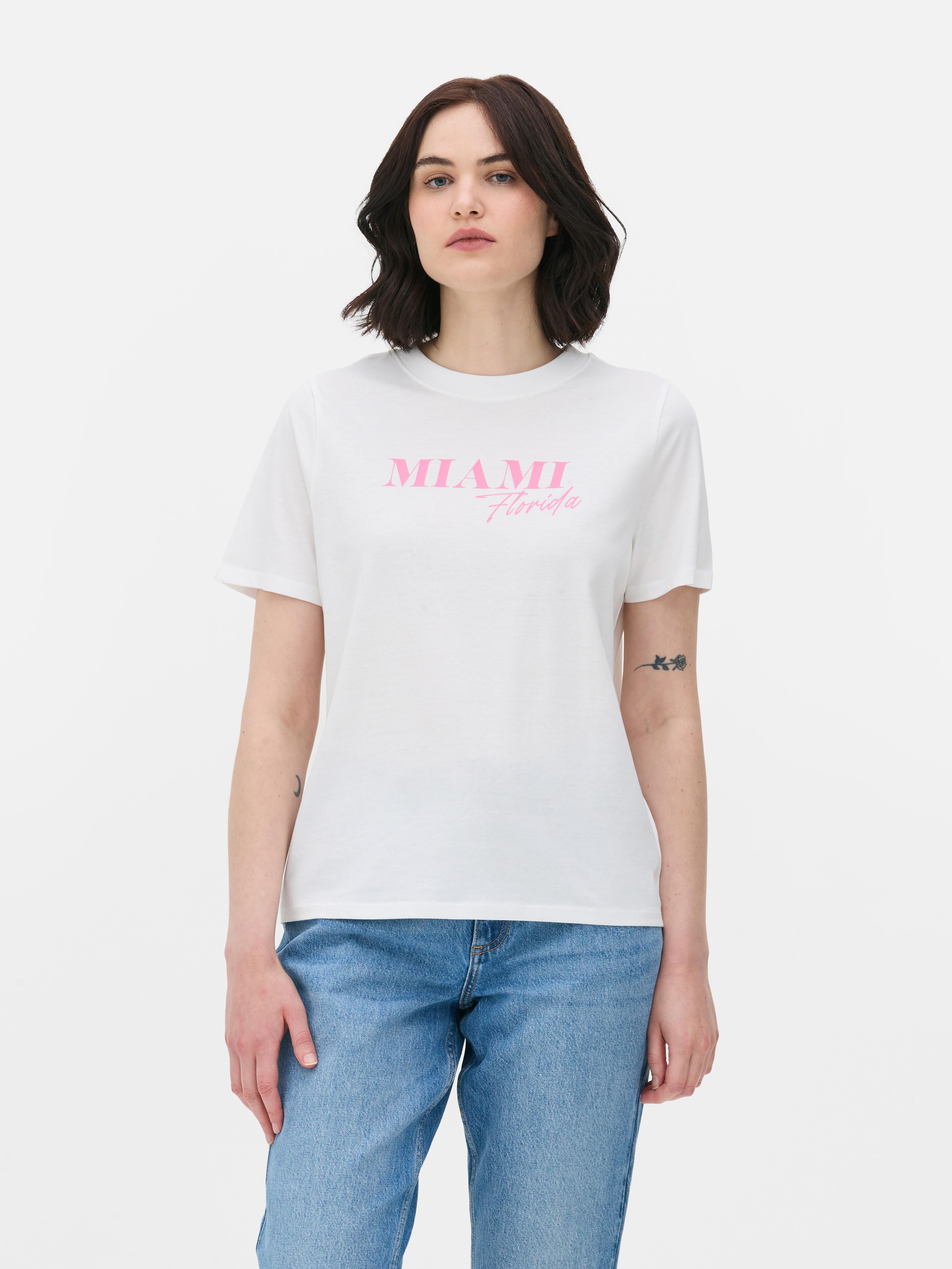 Kurzärmeliges T-Shirt mit Grafik