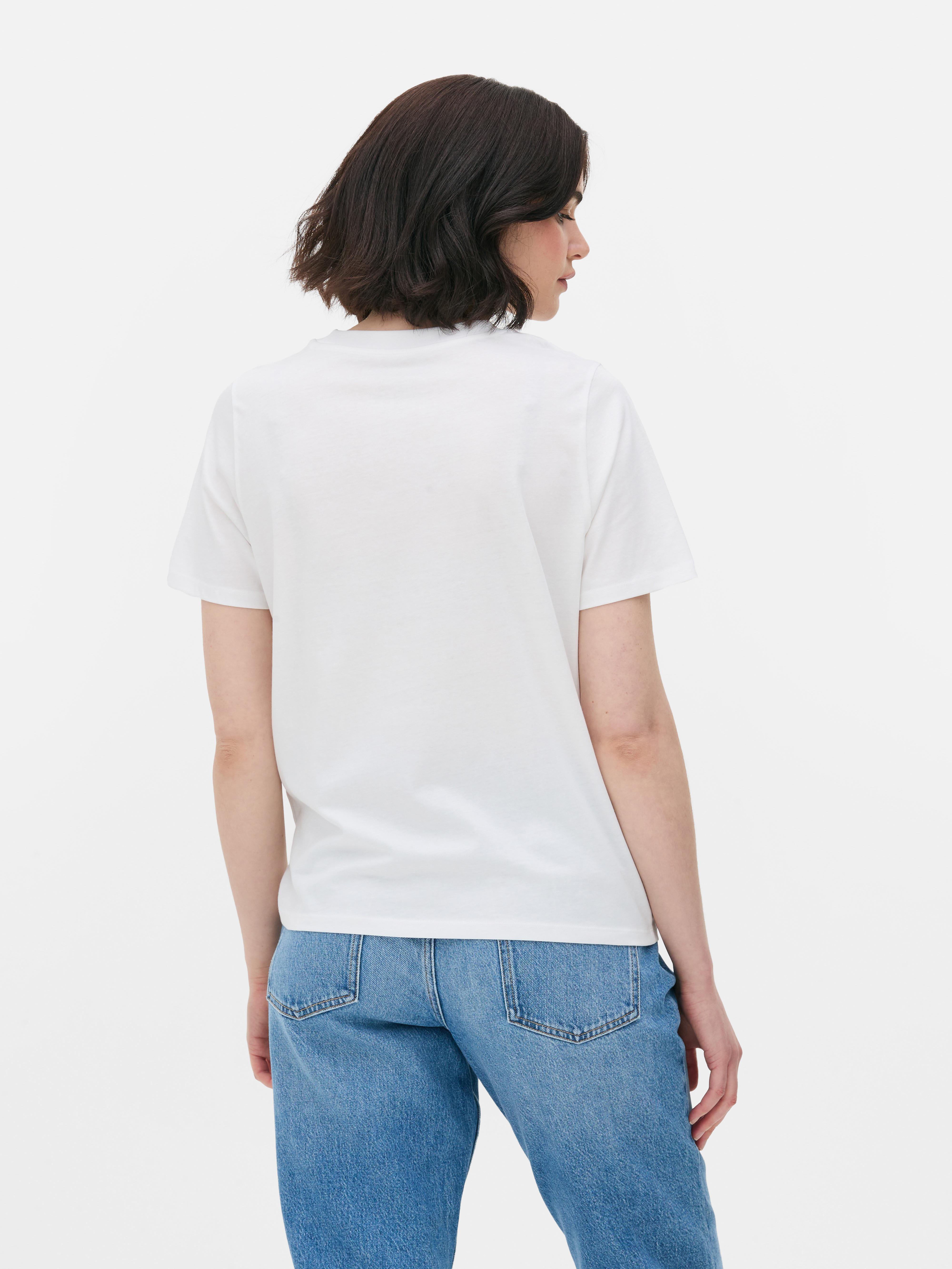 Kurzärmeliges T-Shirt mit Grafik