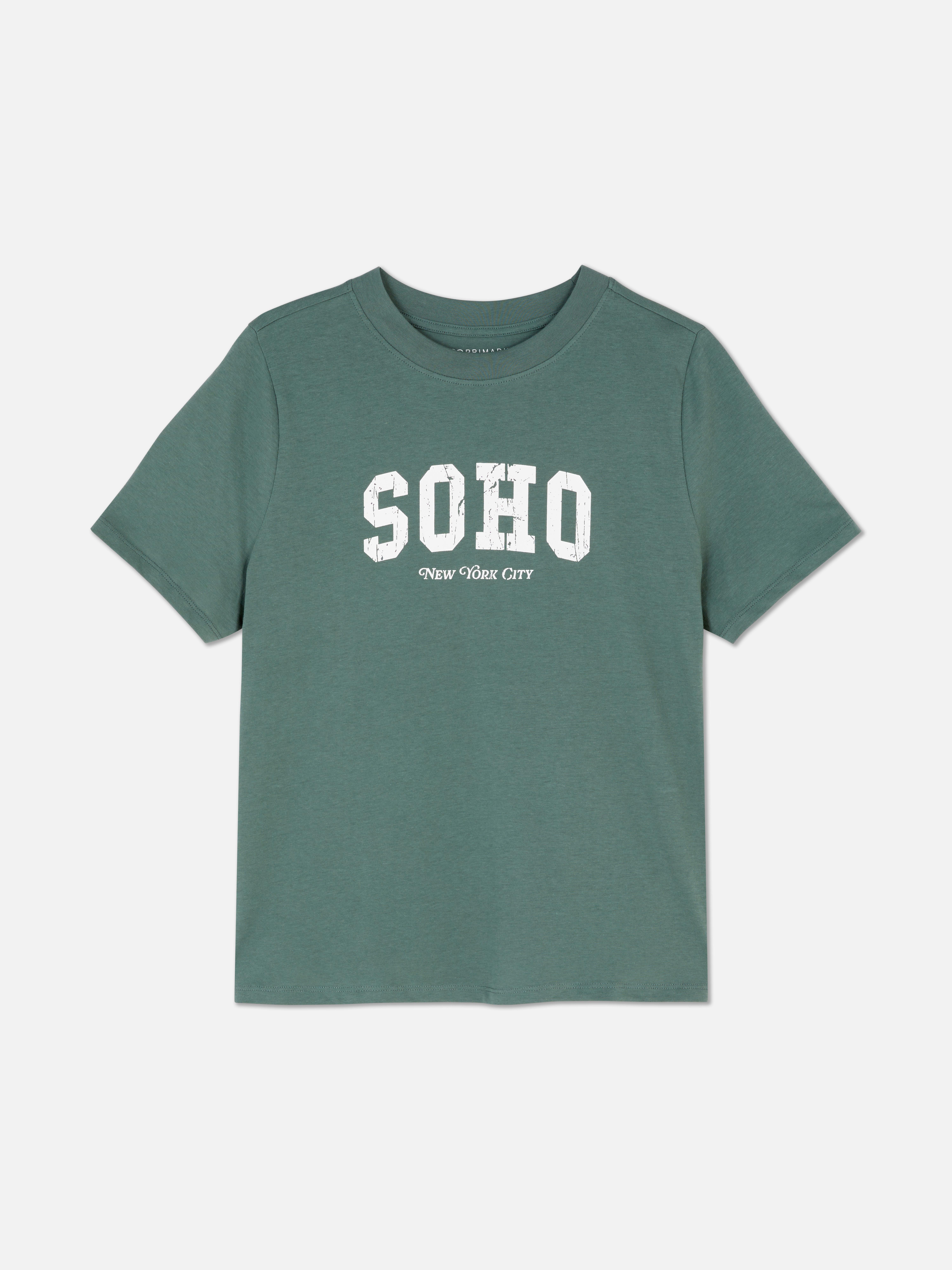 Kurzärmeliges T-Shirt mit Grafik