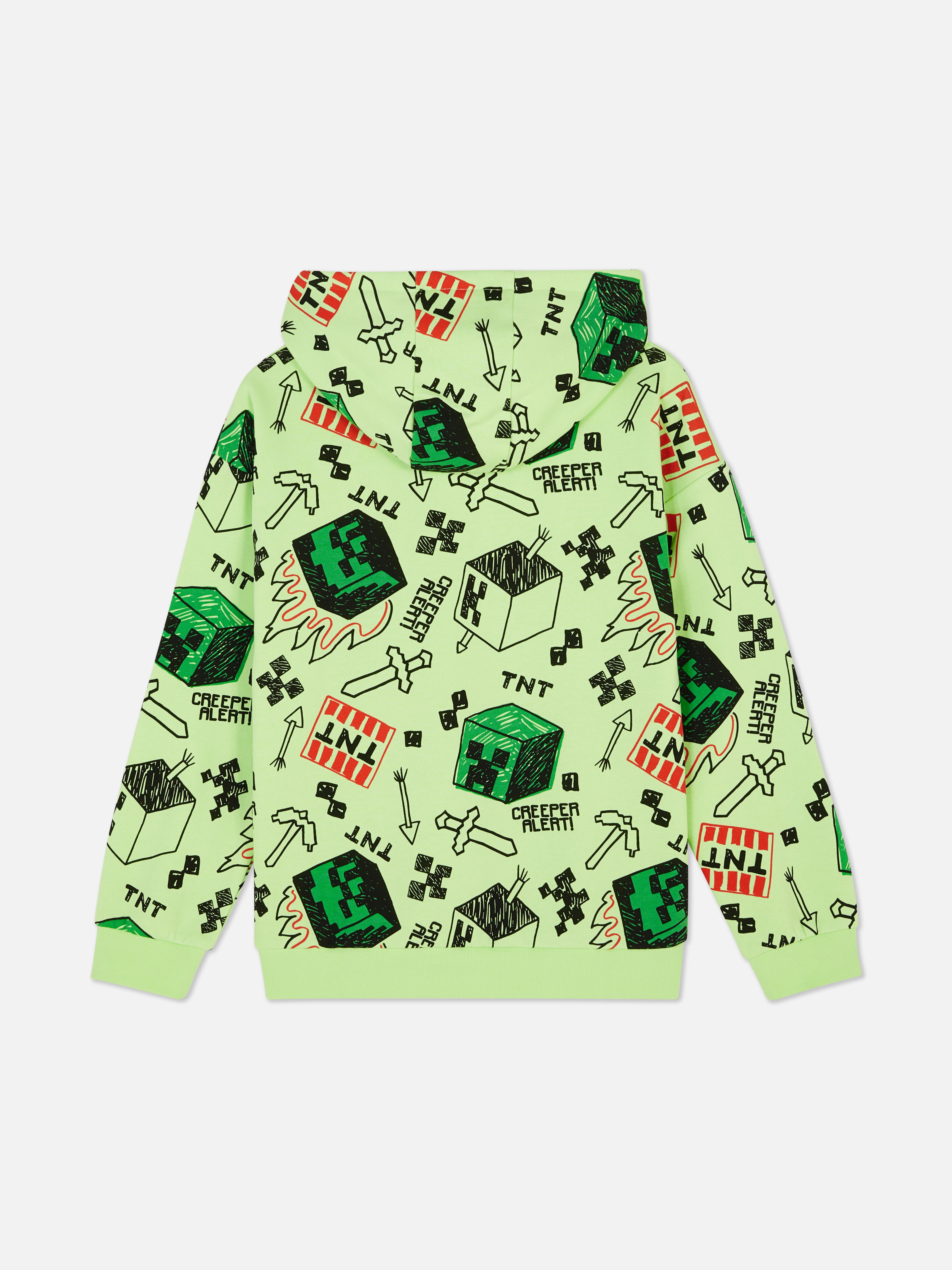 „Minecraft“ Hoodie mit Grafik
