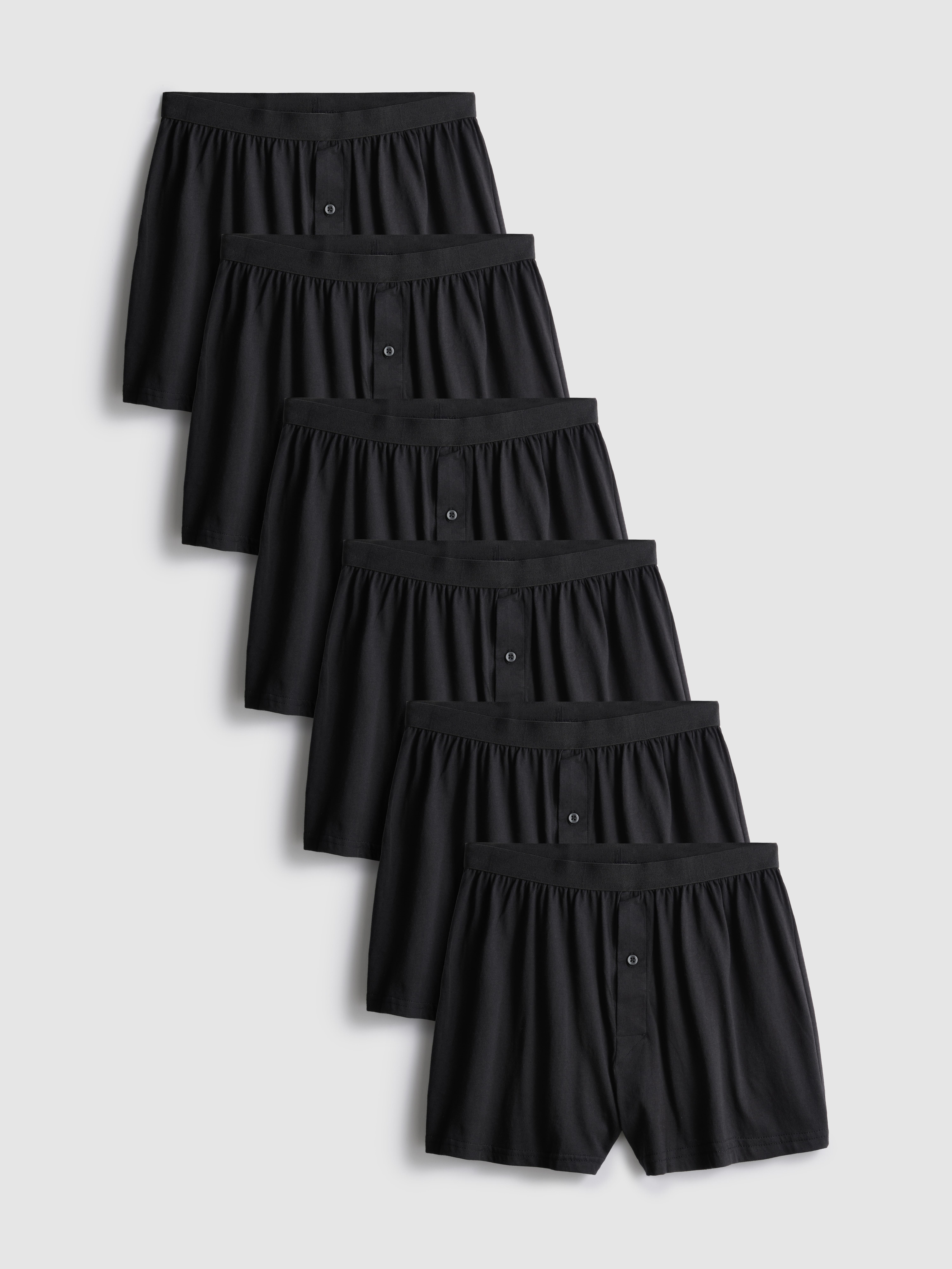 6pk Essential Button Fly Boxers