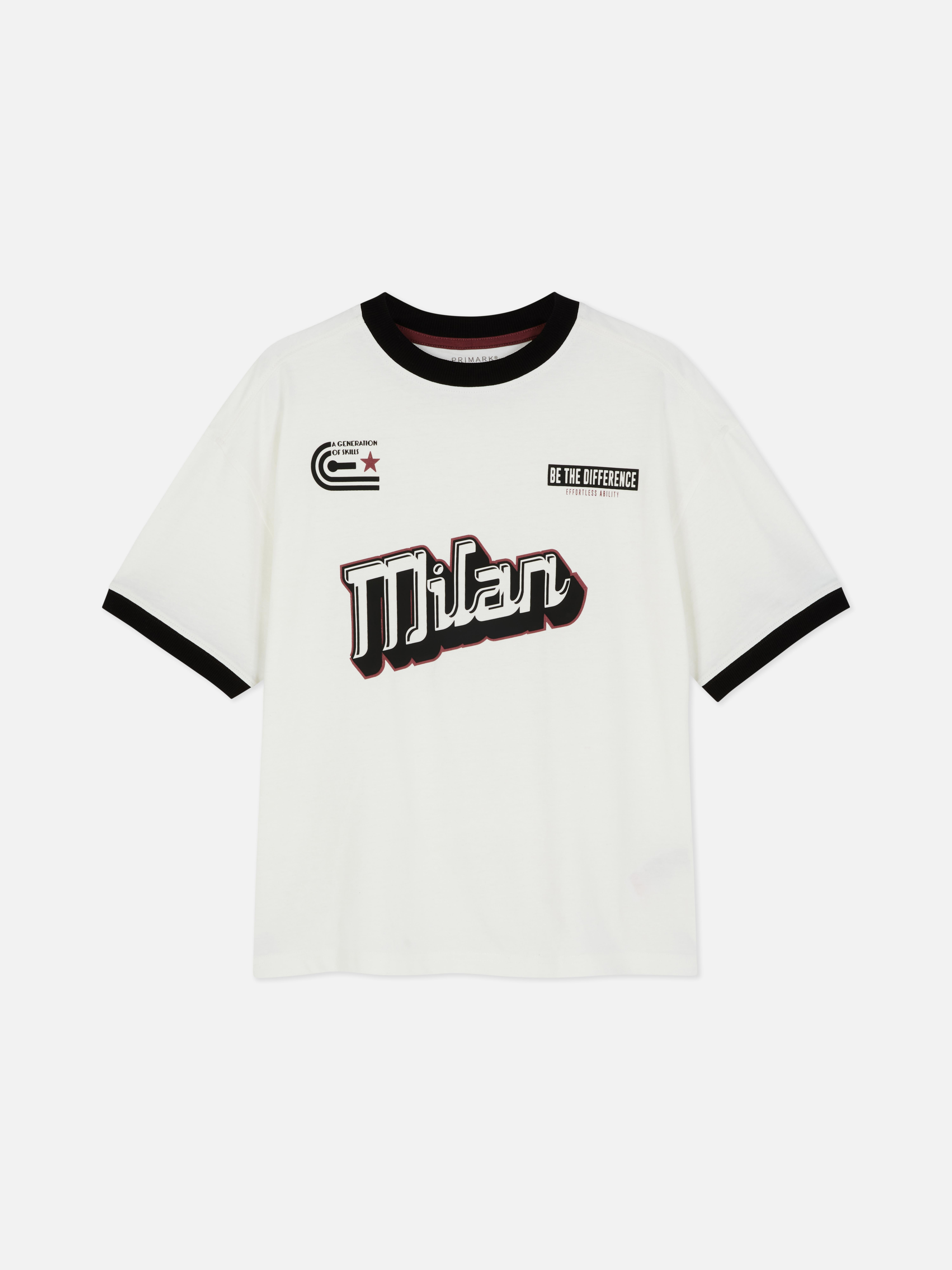 „Milan“ Ringer-T-Shirt