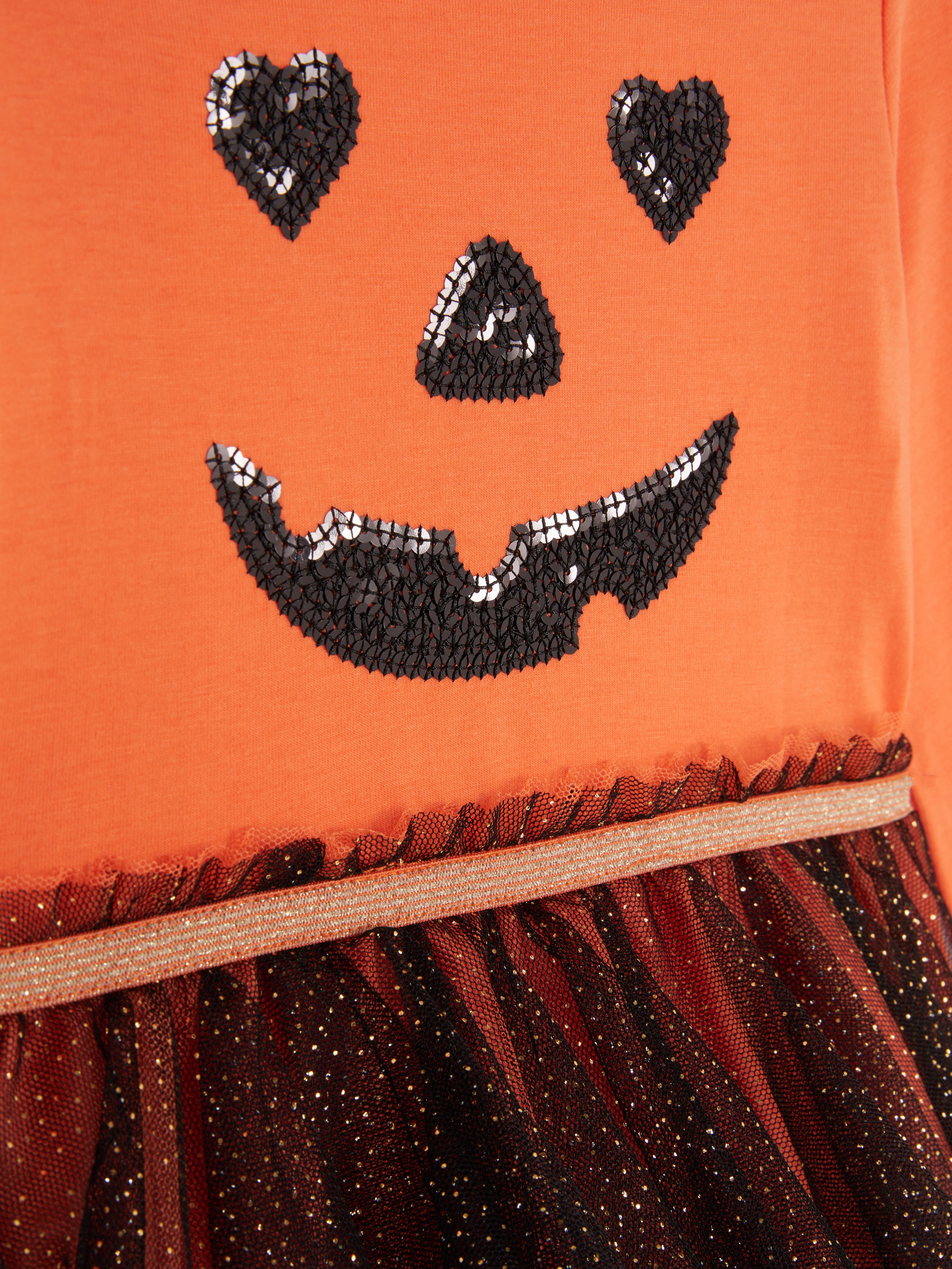 1.5-8yrs | Halloween Pumpkin Tutu Dress