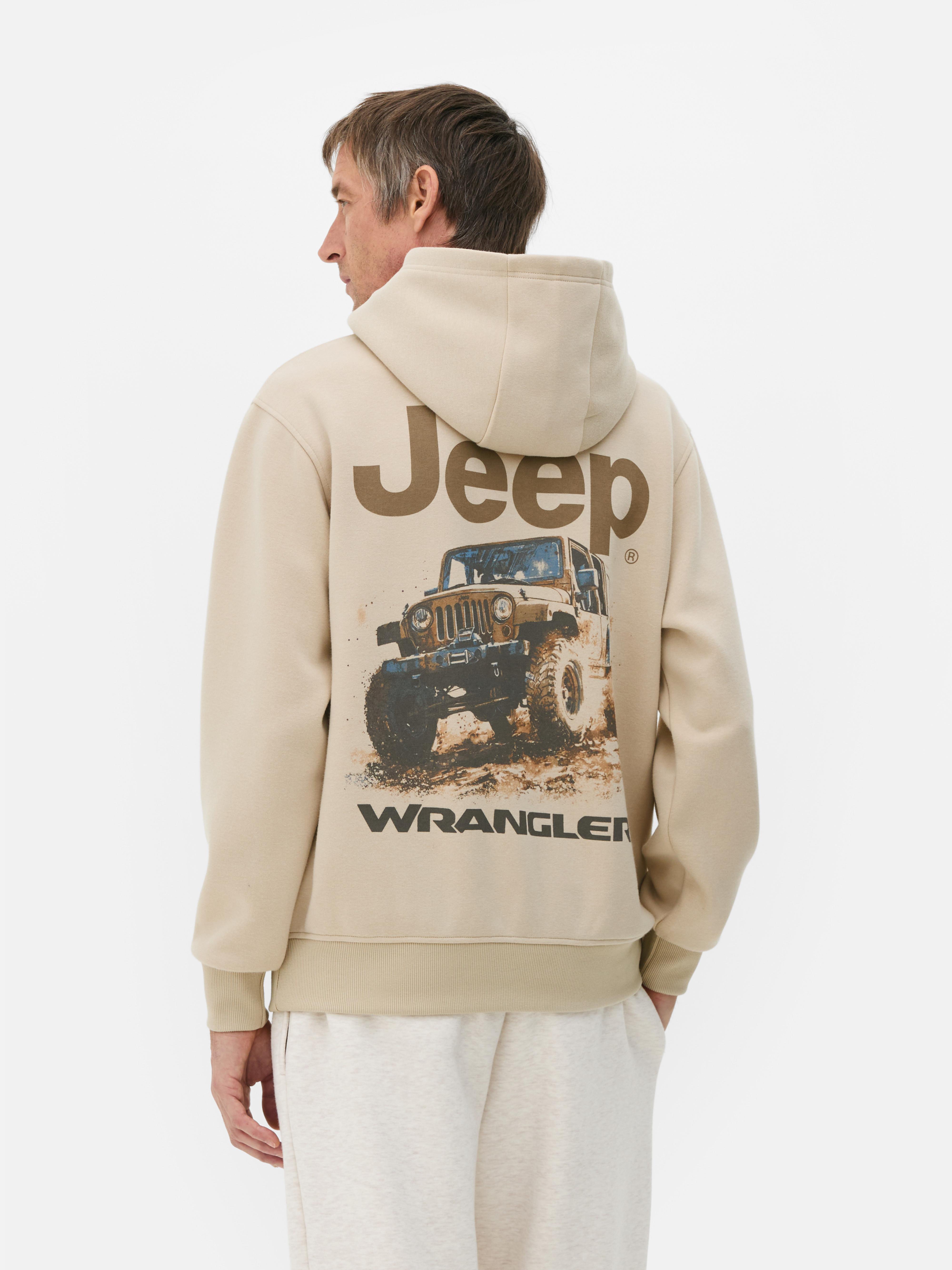 Hoodie met print Jeep Wrangler