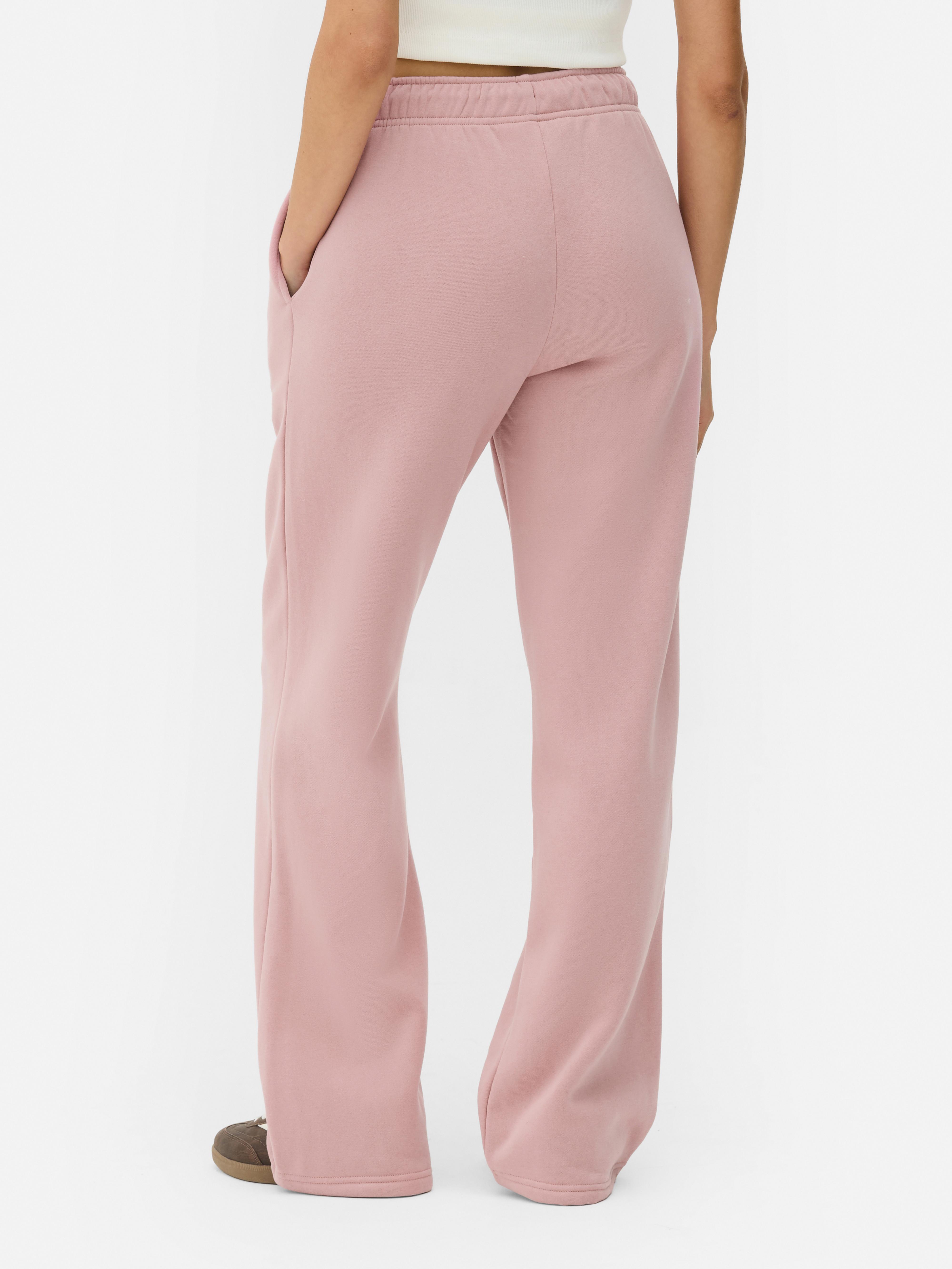 Joggingbroek met rechte pijpen