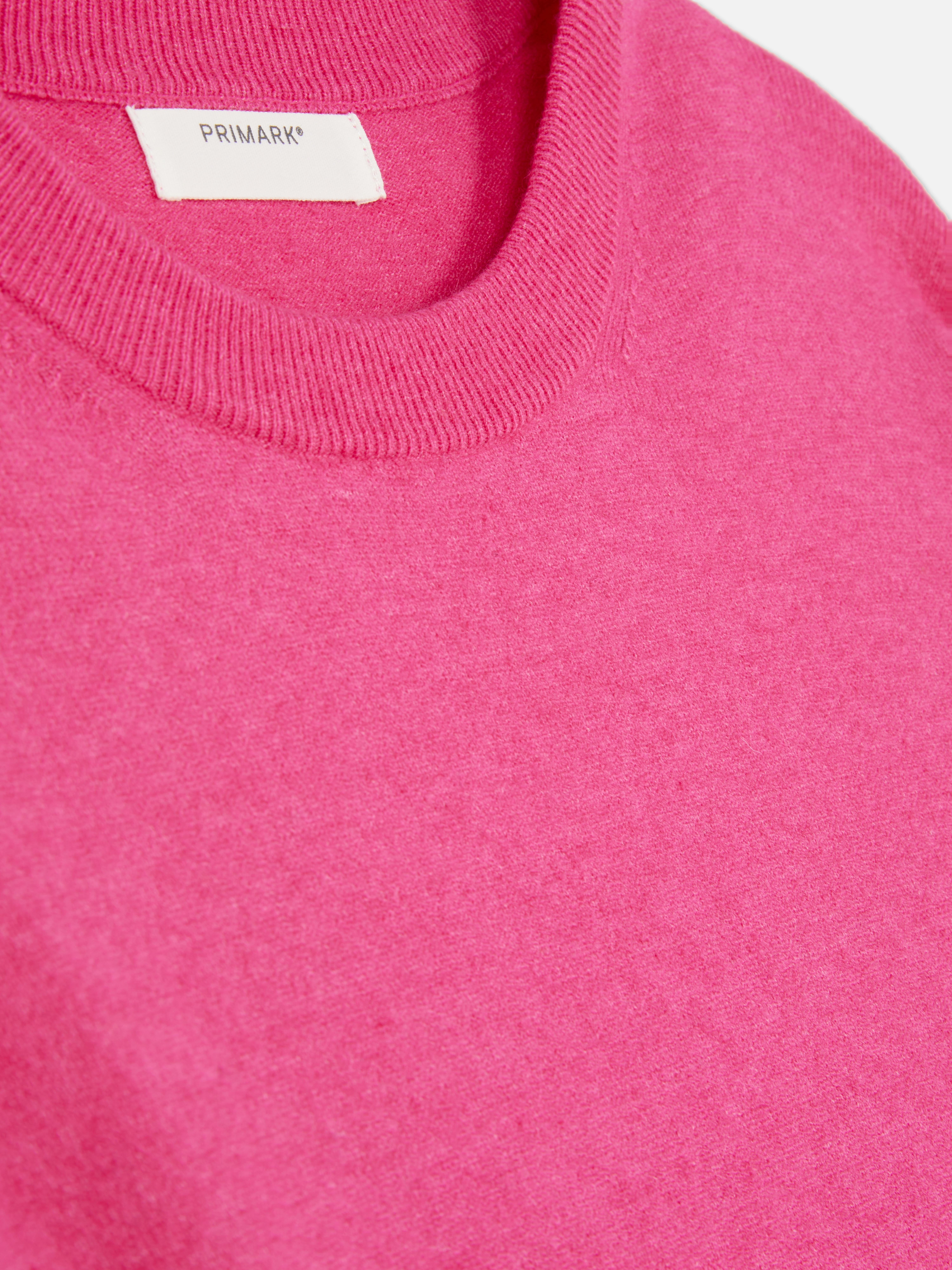 Weicher Pullover mit Rundhalsausschnitt