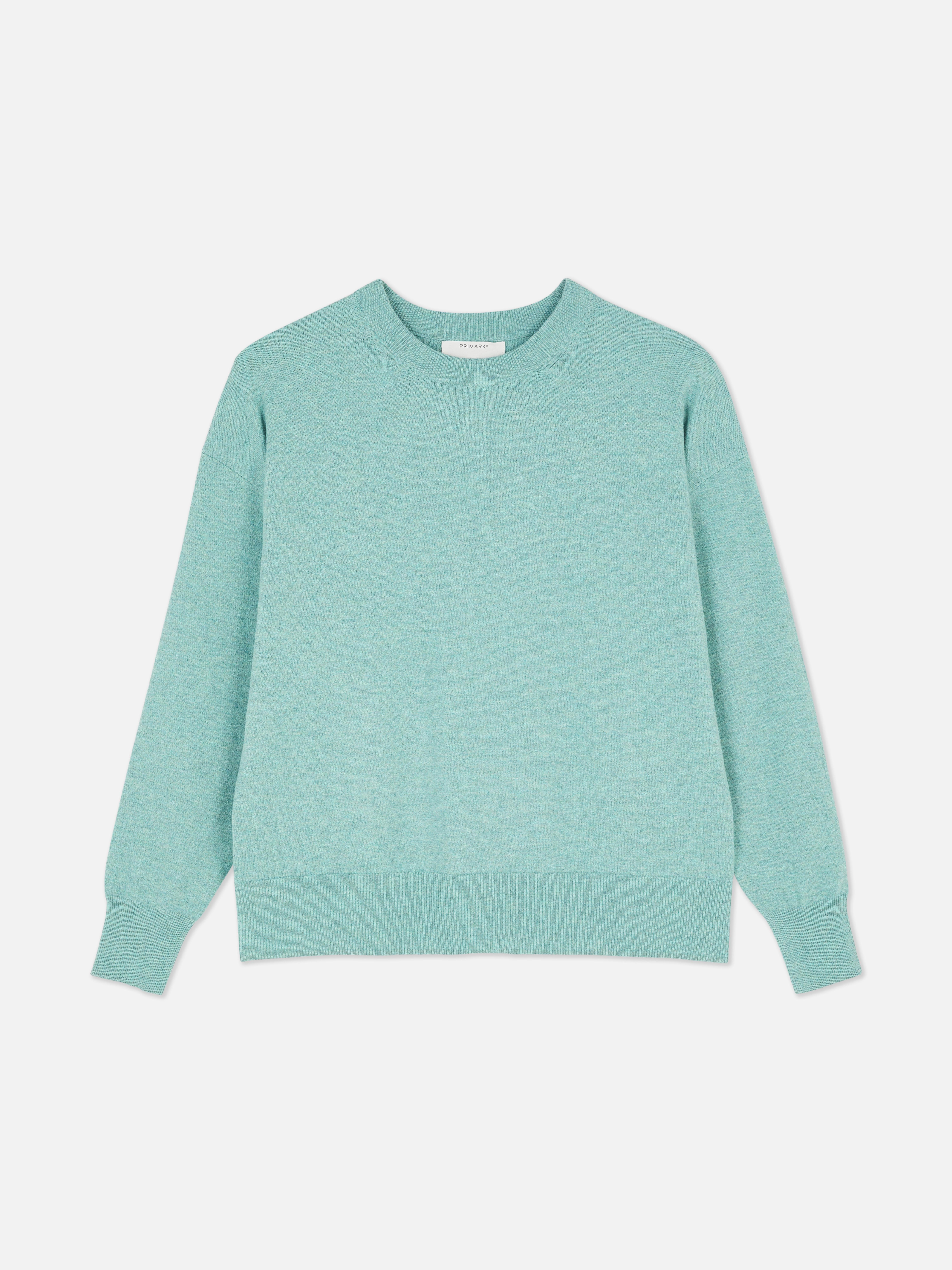 Weicher Pullover mit Rundhalsausschnitt