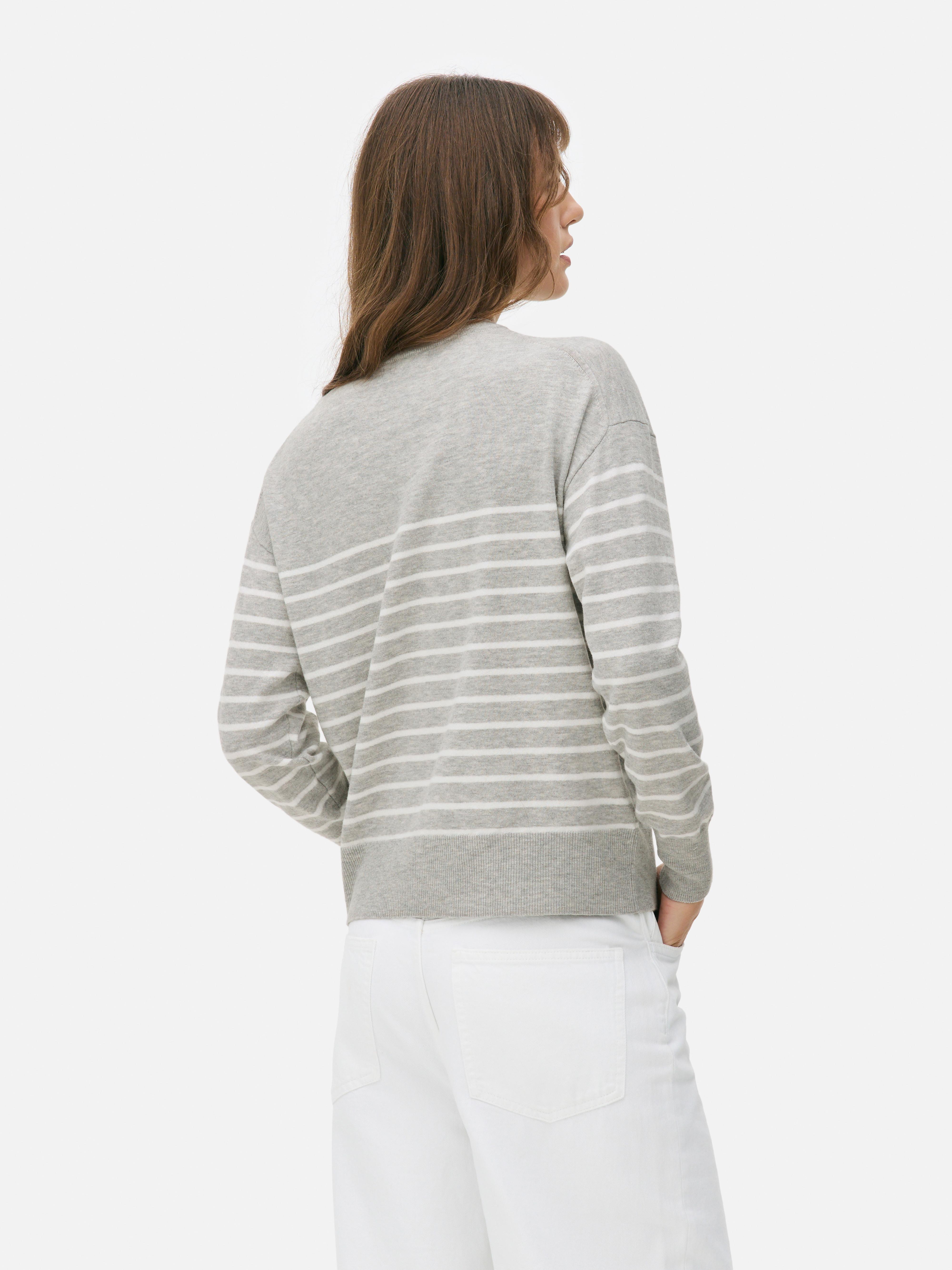Weicher Pullover mit Rundhalsausschnitt