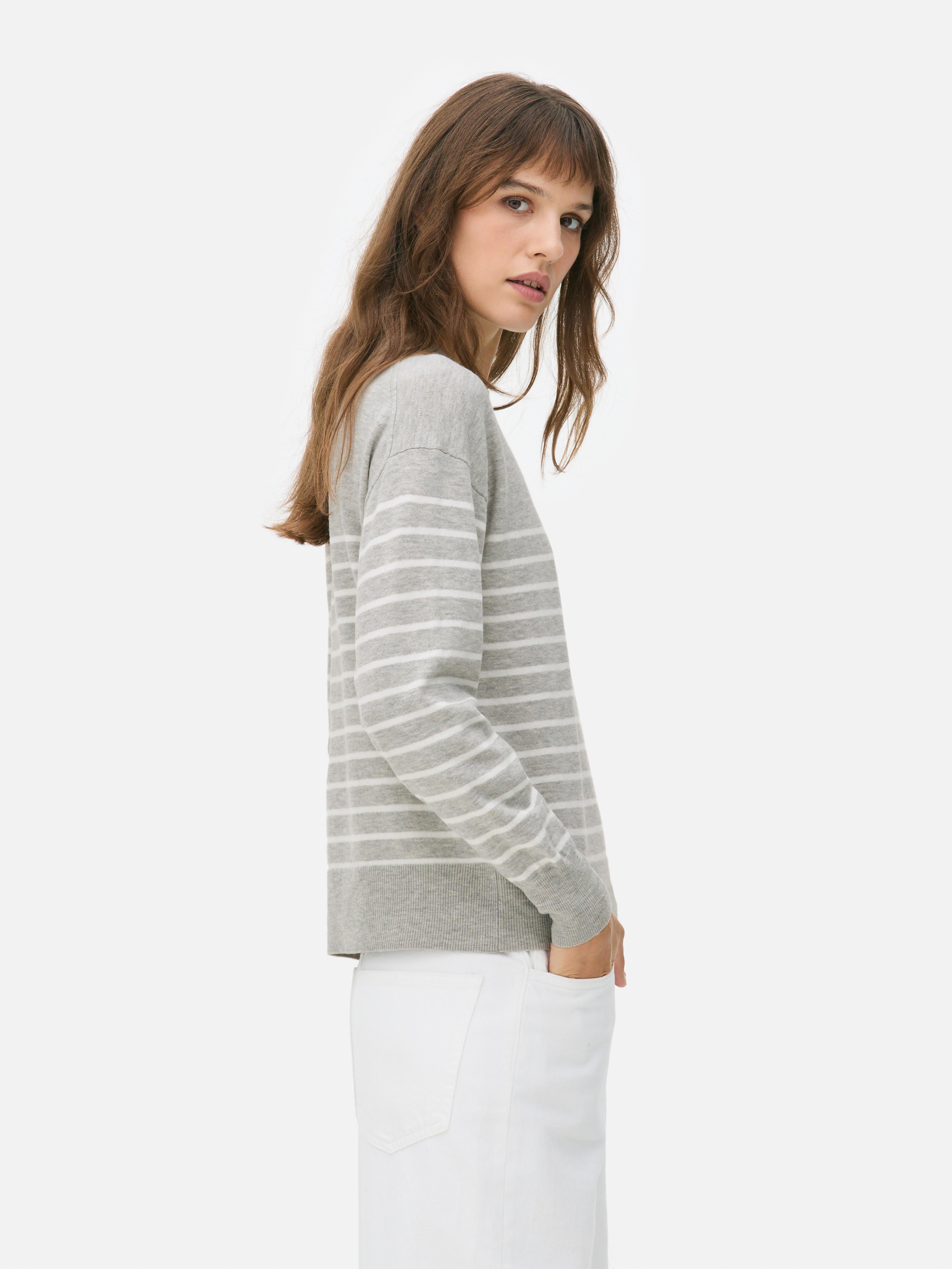 Weicher Pullover mit Rundhalsausschnitt
