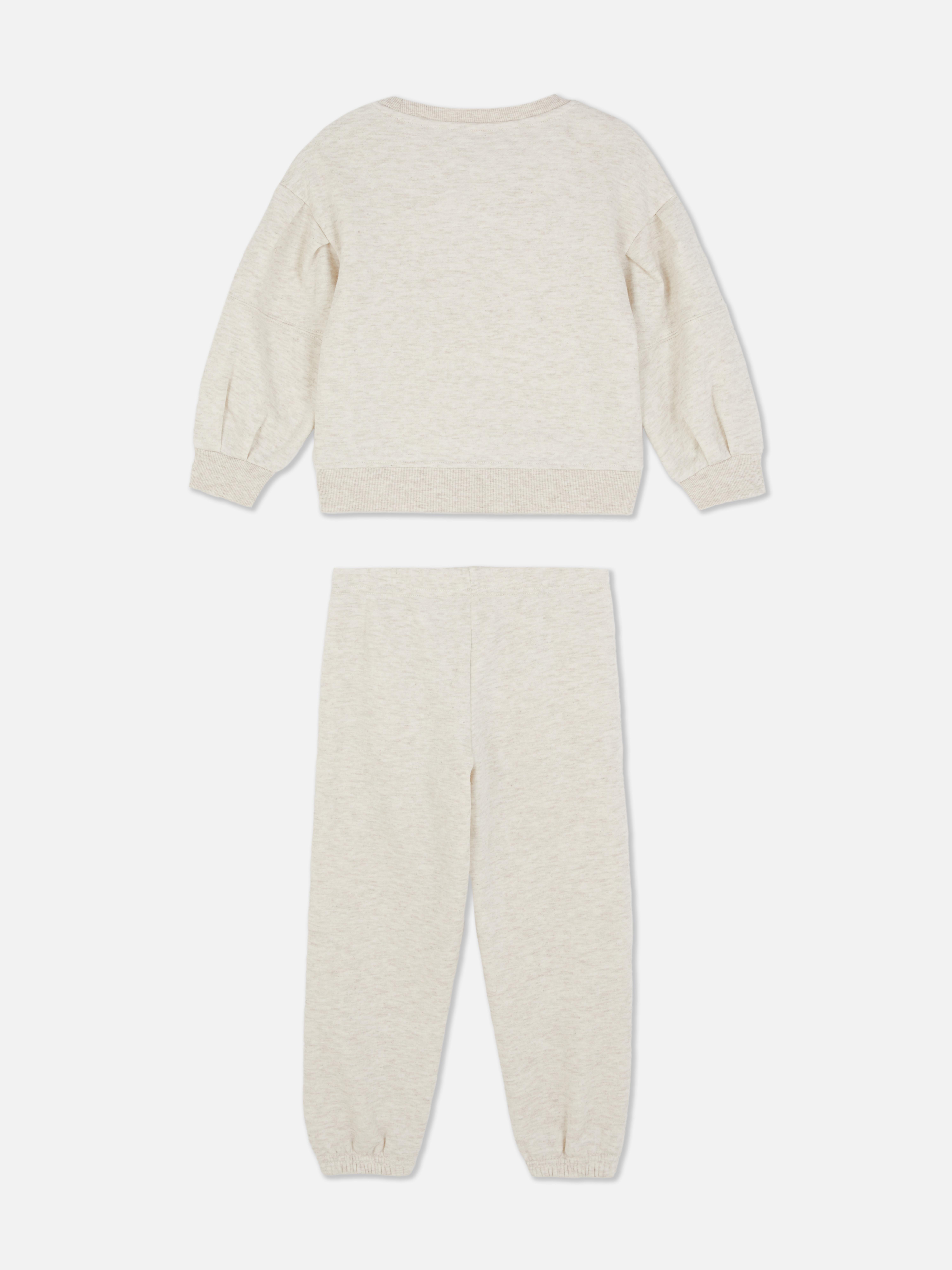 2-7 yrs | Lace Bow Sweatshirt Set