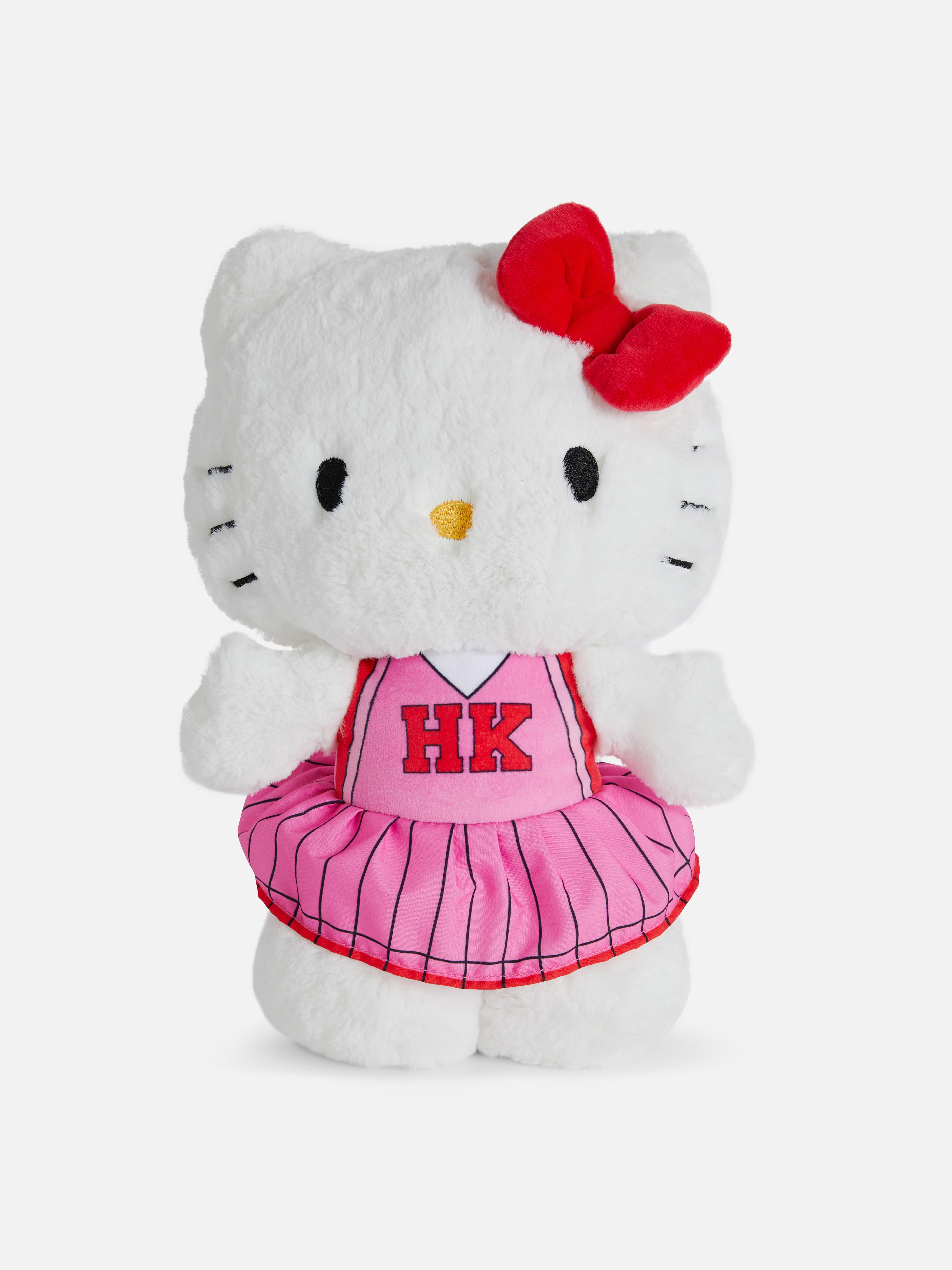 Peluche Hello Kitty Officielle - 30 Cm Rouge, Peluche Douce Pour Collectionneurs, Cadeau Fille