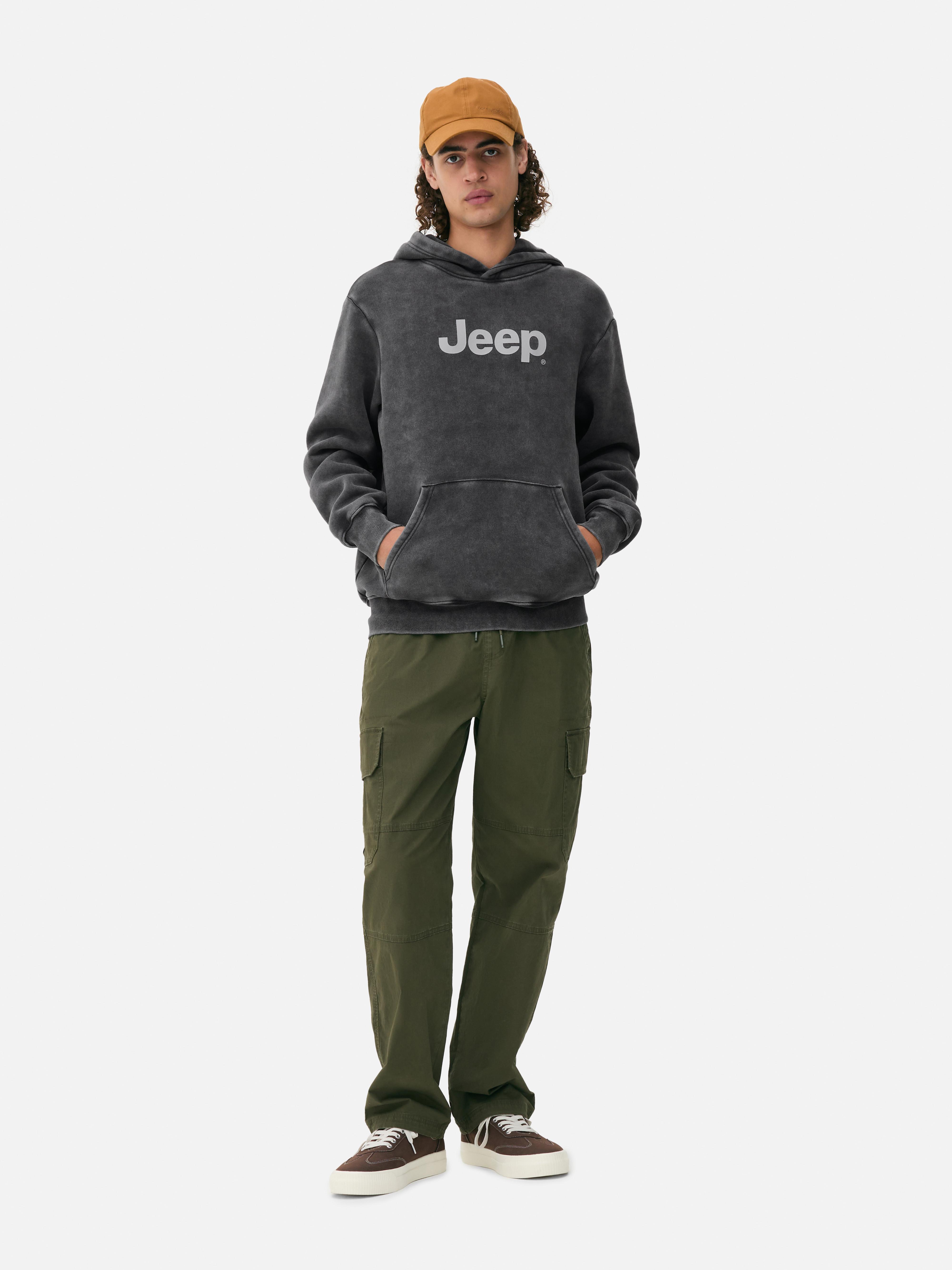 Hoodie met logo Jeep