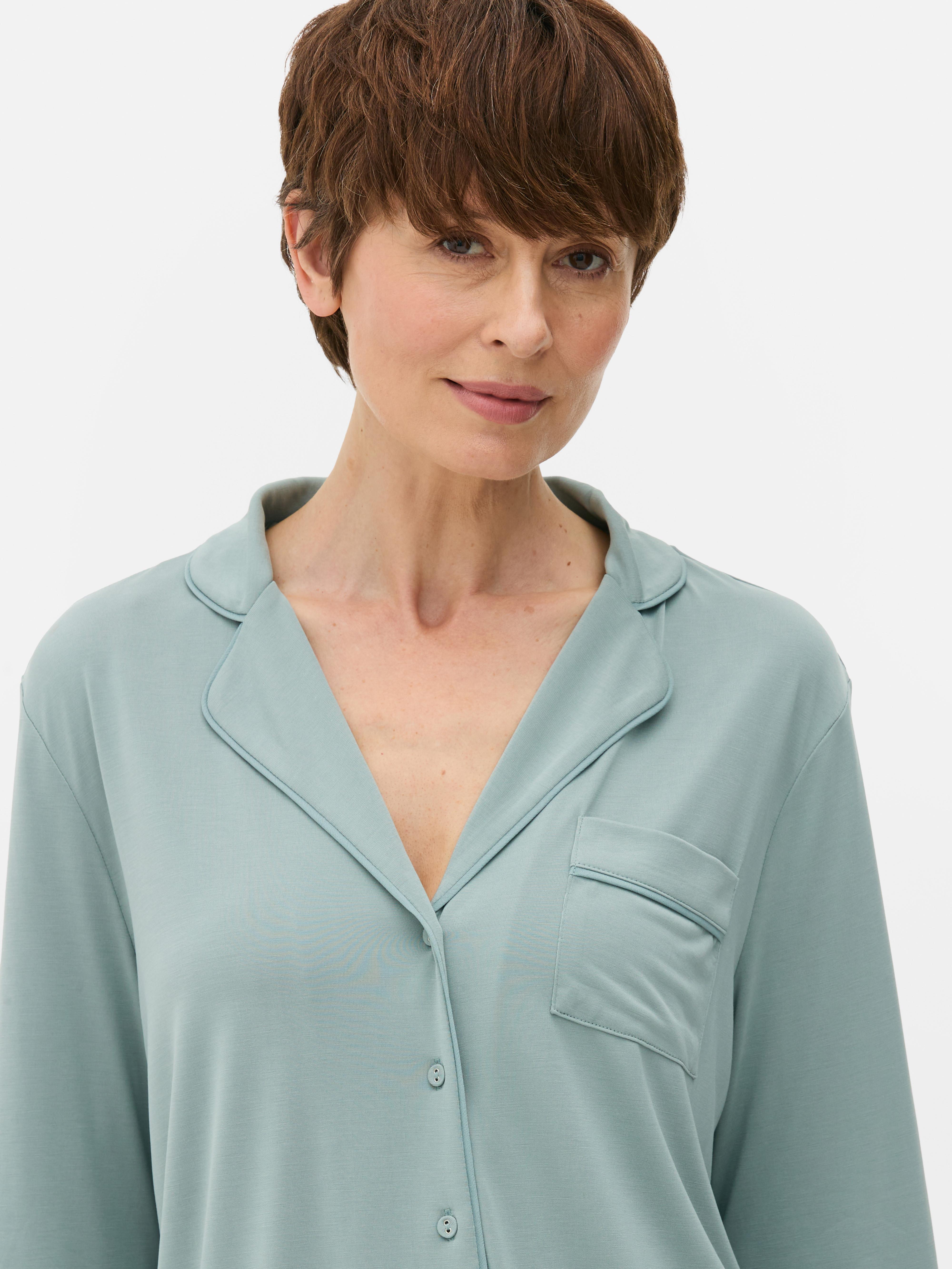 Chemise de pyjama en modal majoritaire