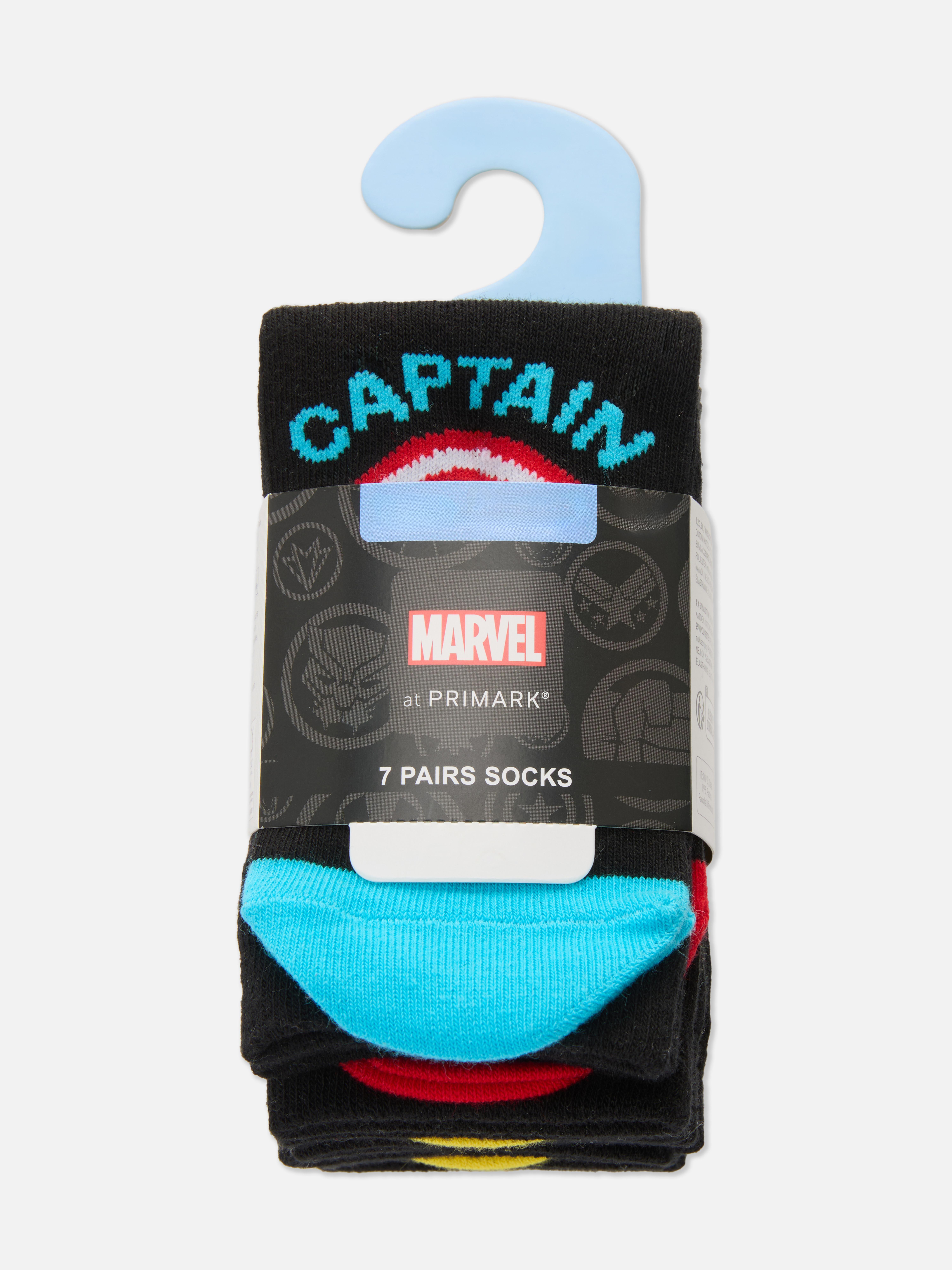 7 párů kotníkových ponožek MARVEL