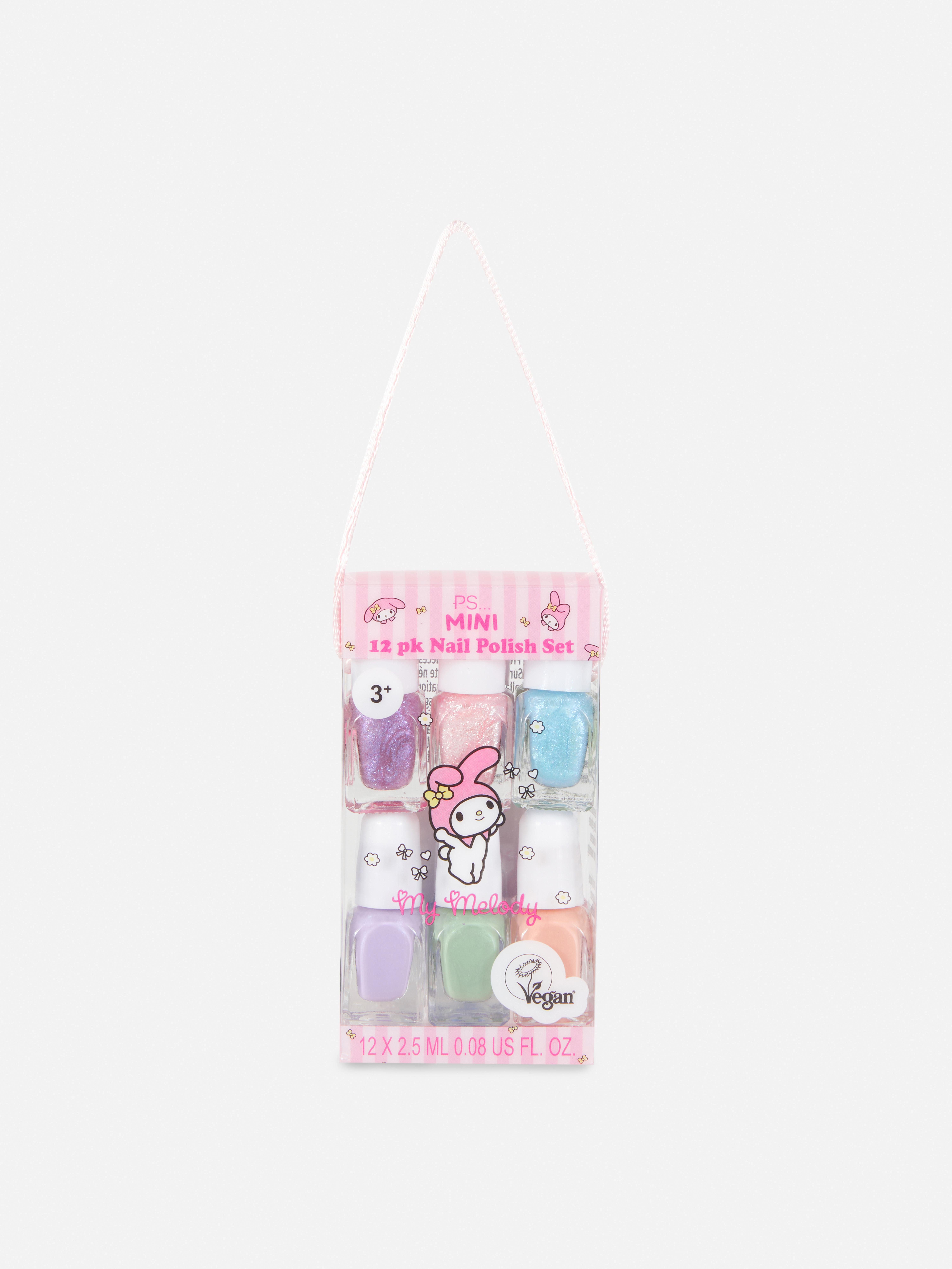 Zestaw lakierów do paznokci Hello Kitty, 12 szt.