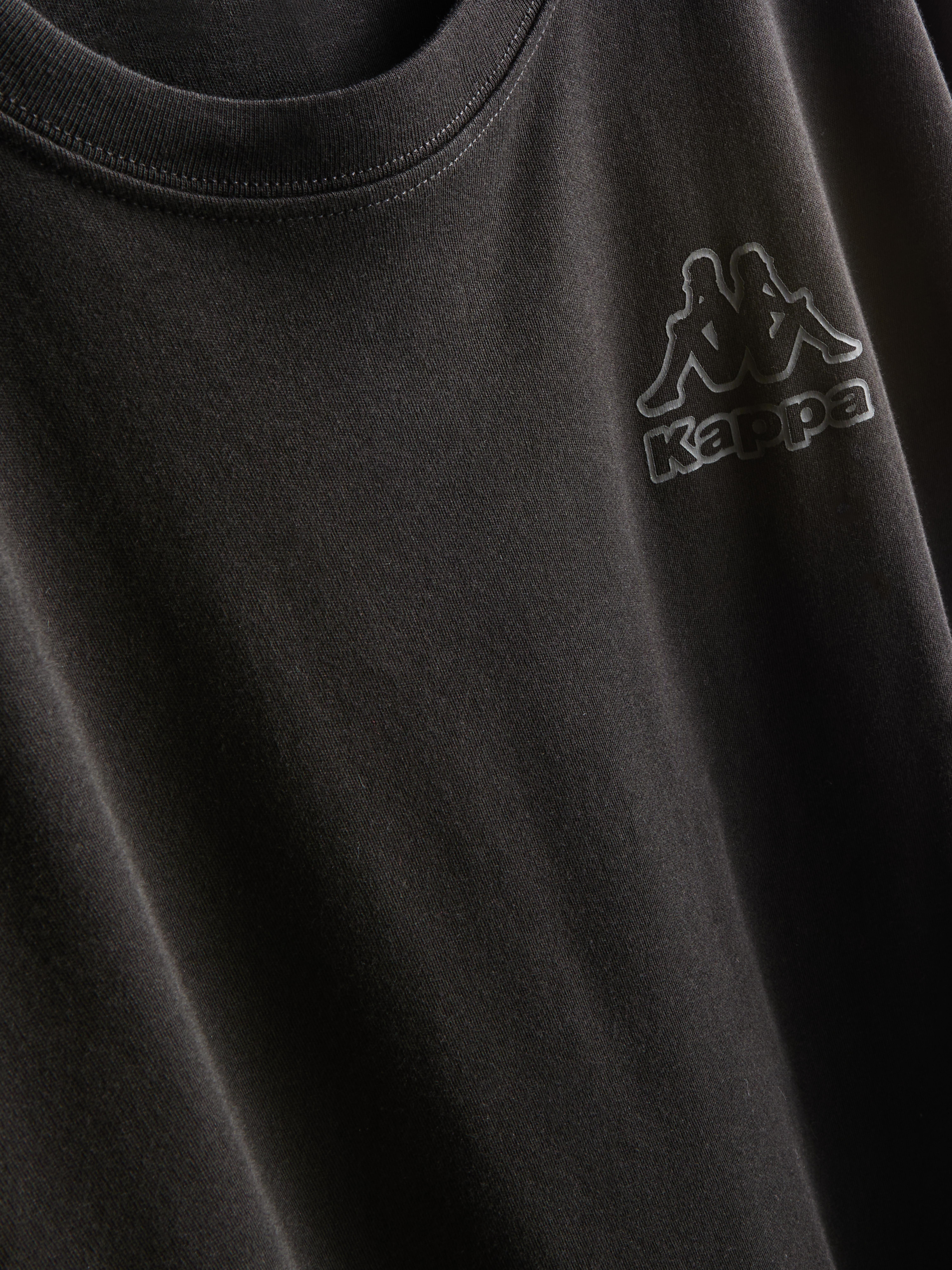 Gerade geschnittenes „Kappa“ T-Shirt mit Logo