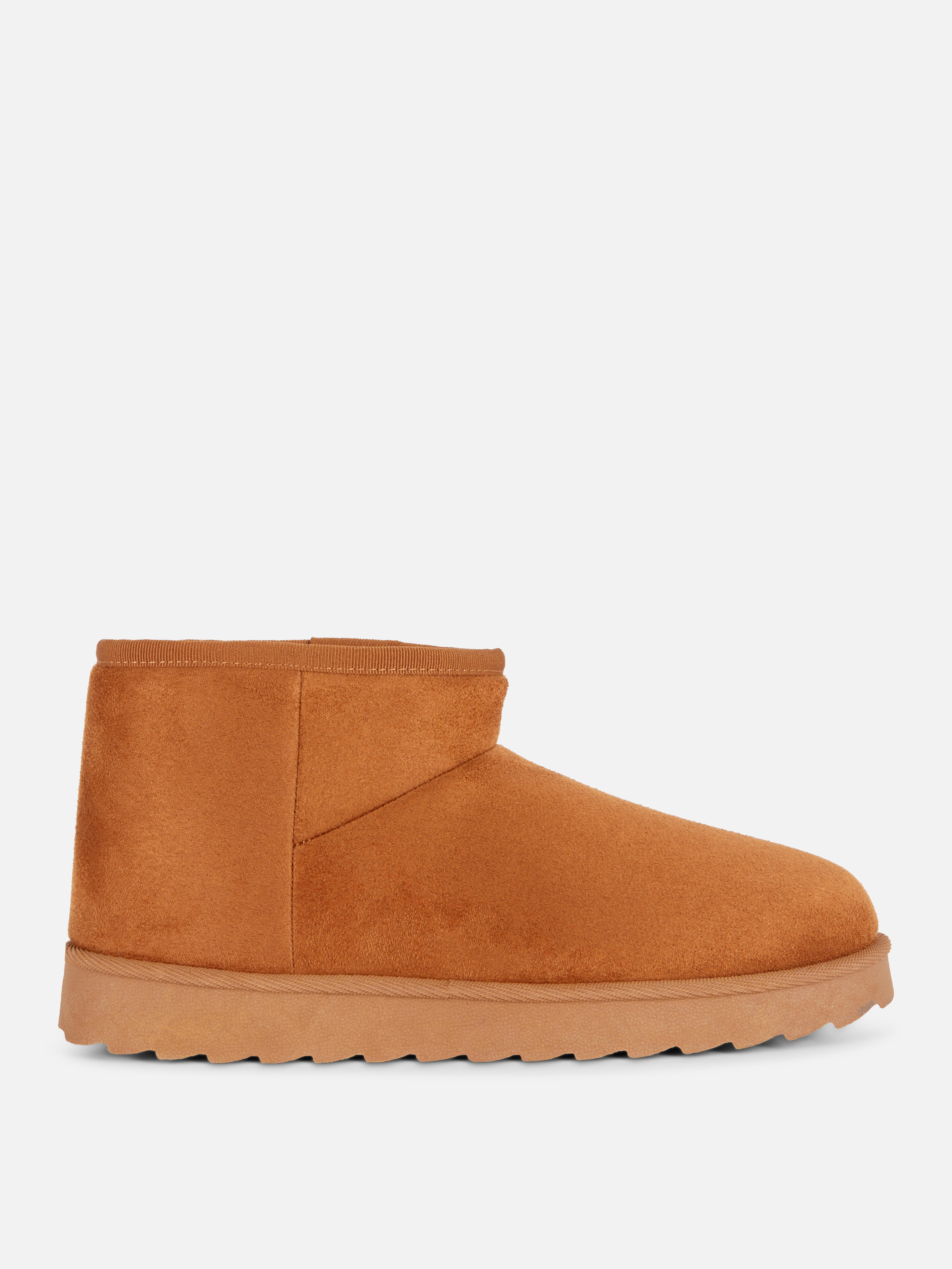 Bottines en suédine