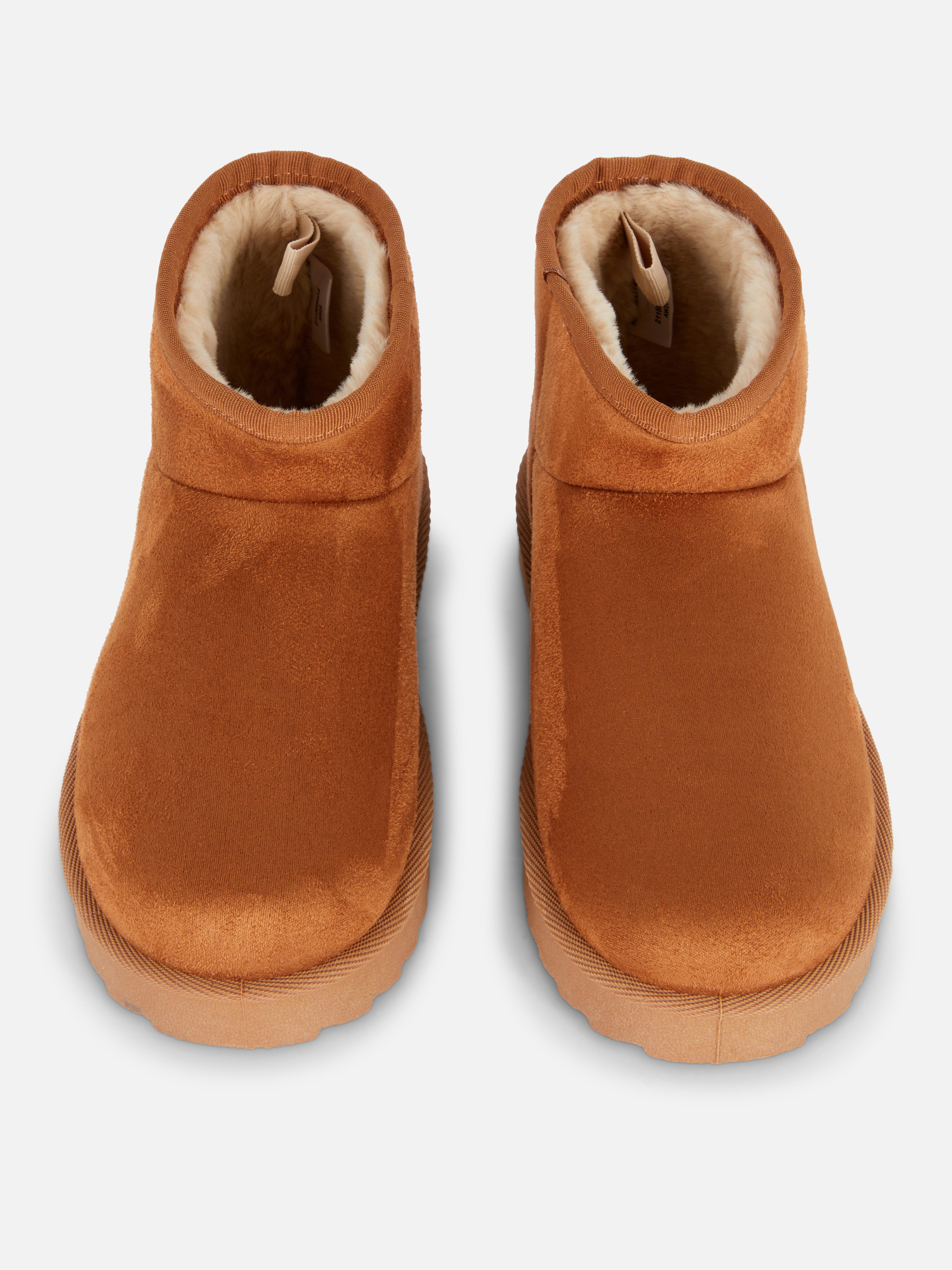 Bottines en suédine