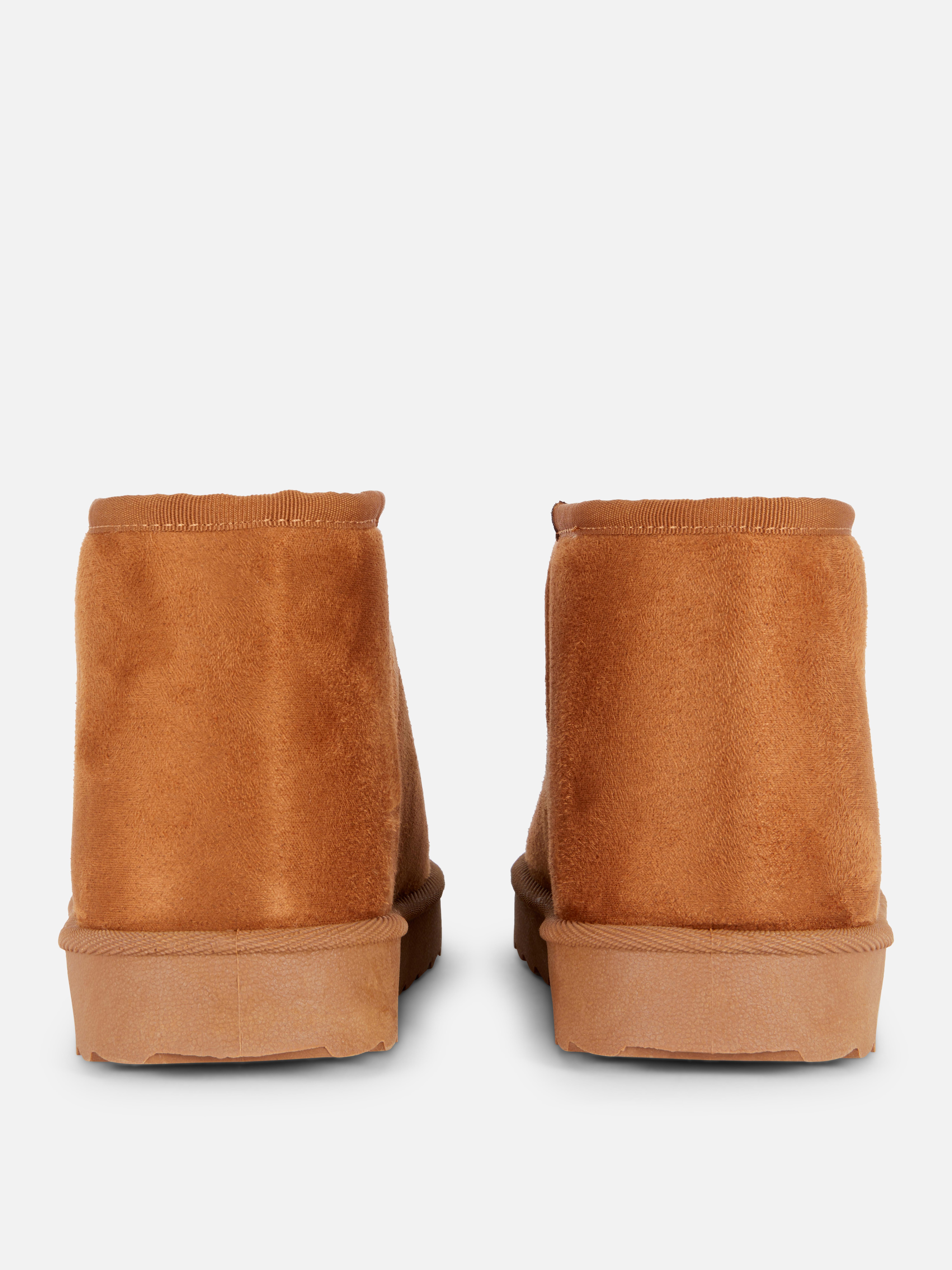 Bottines en suédine