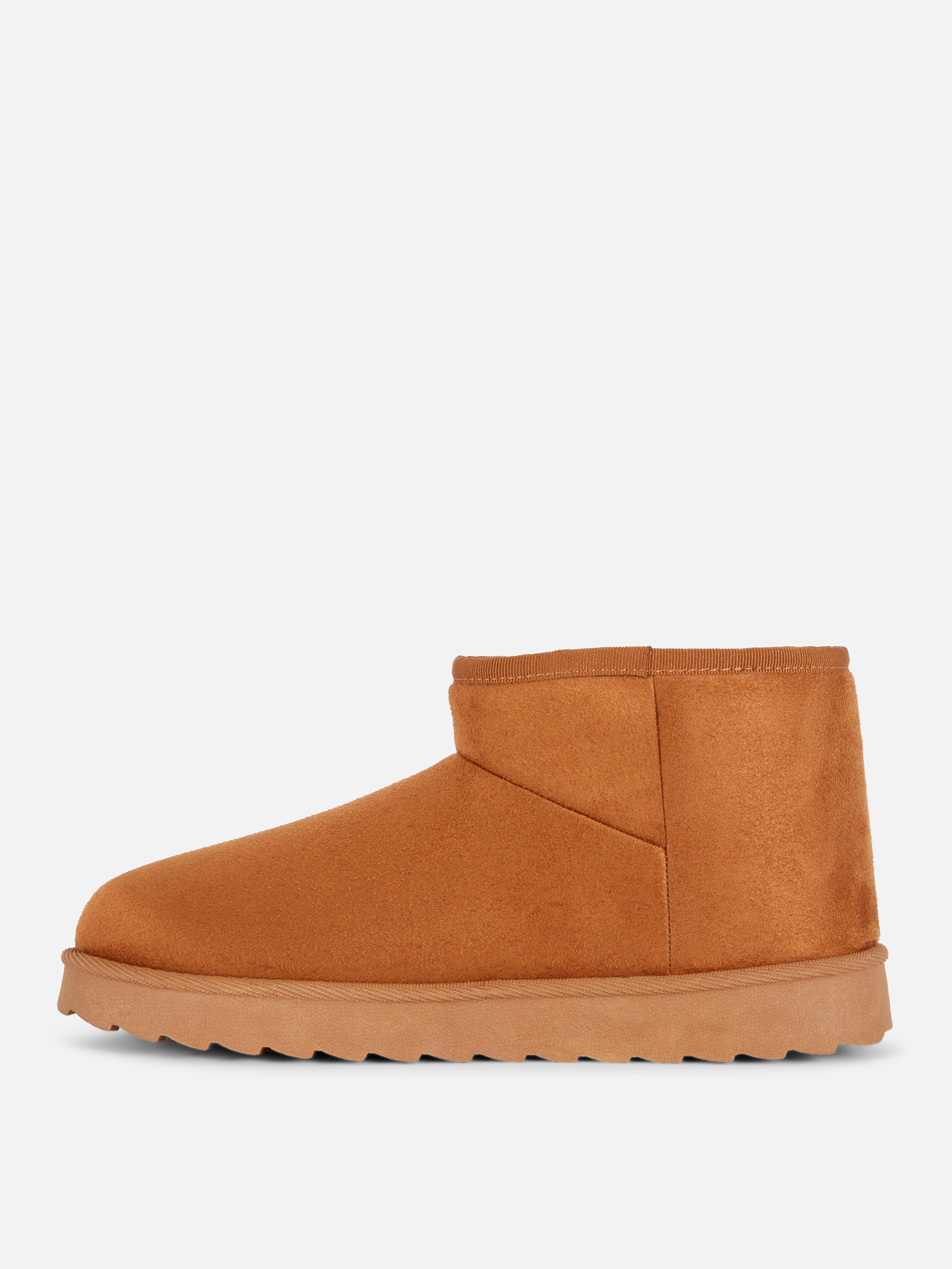 Bottines en suédine