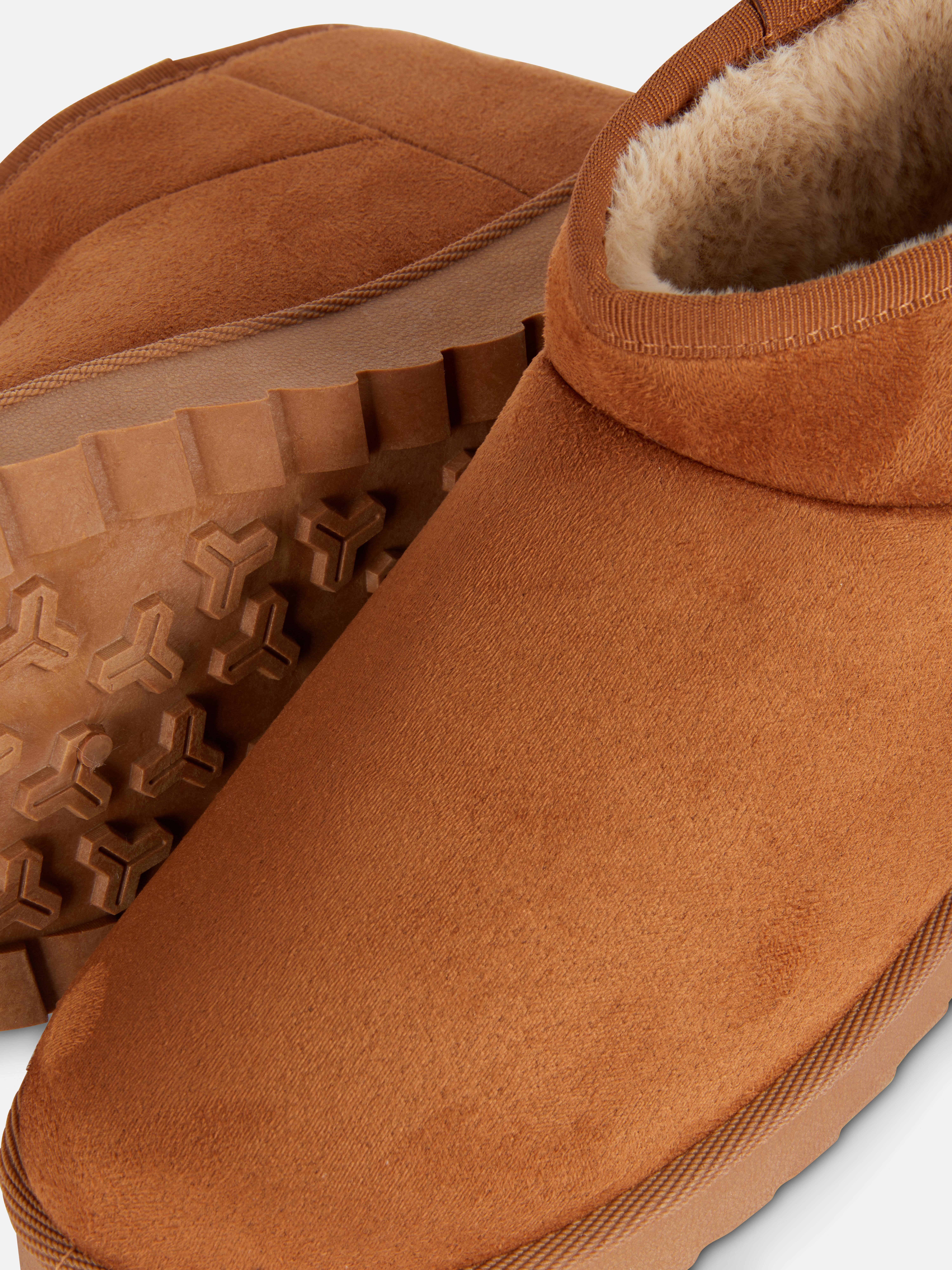 Bottines en suédine