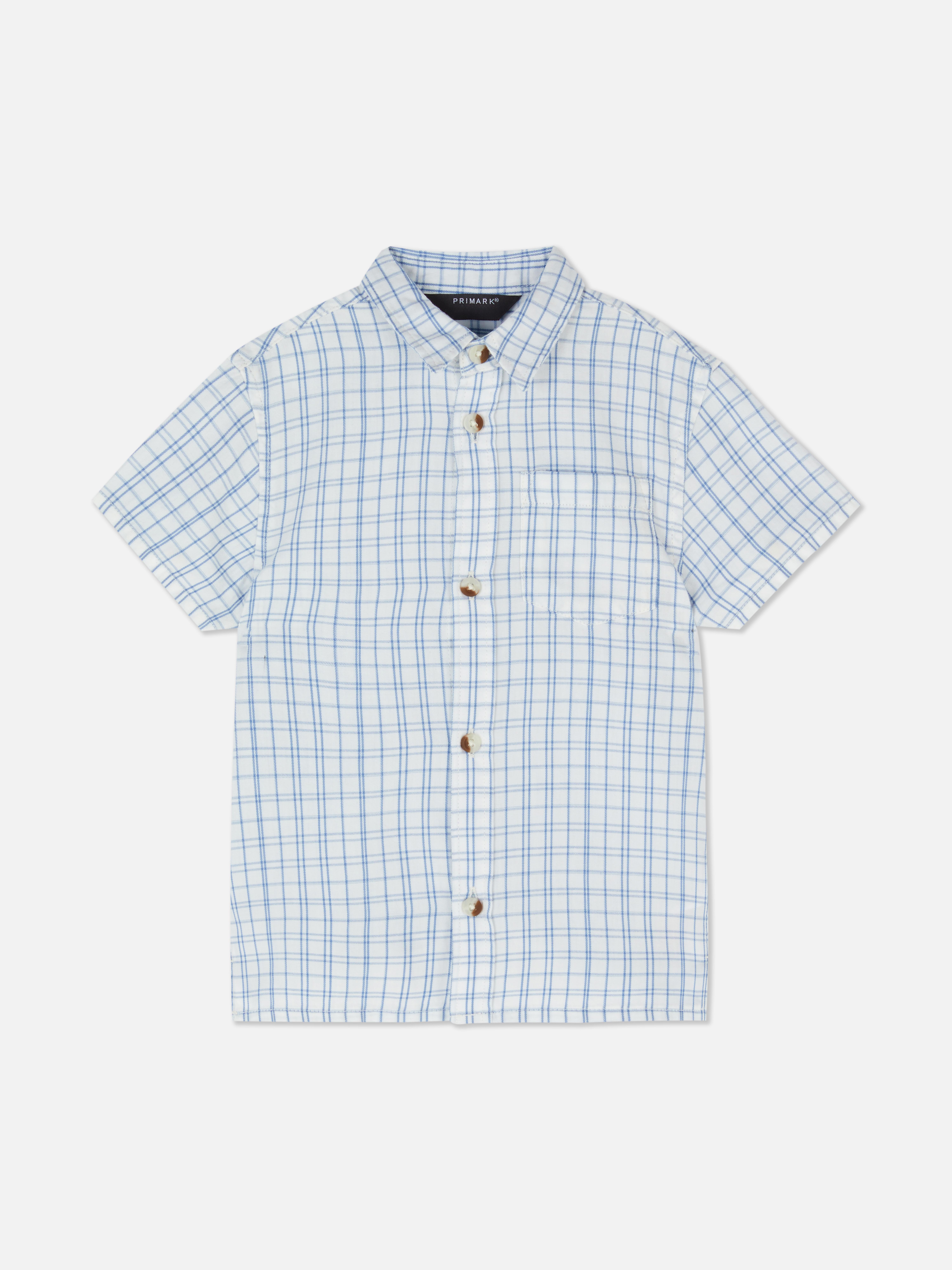 Camicia a quadri con bottoni