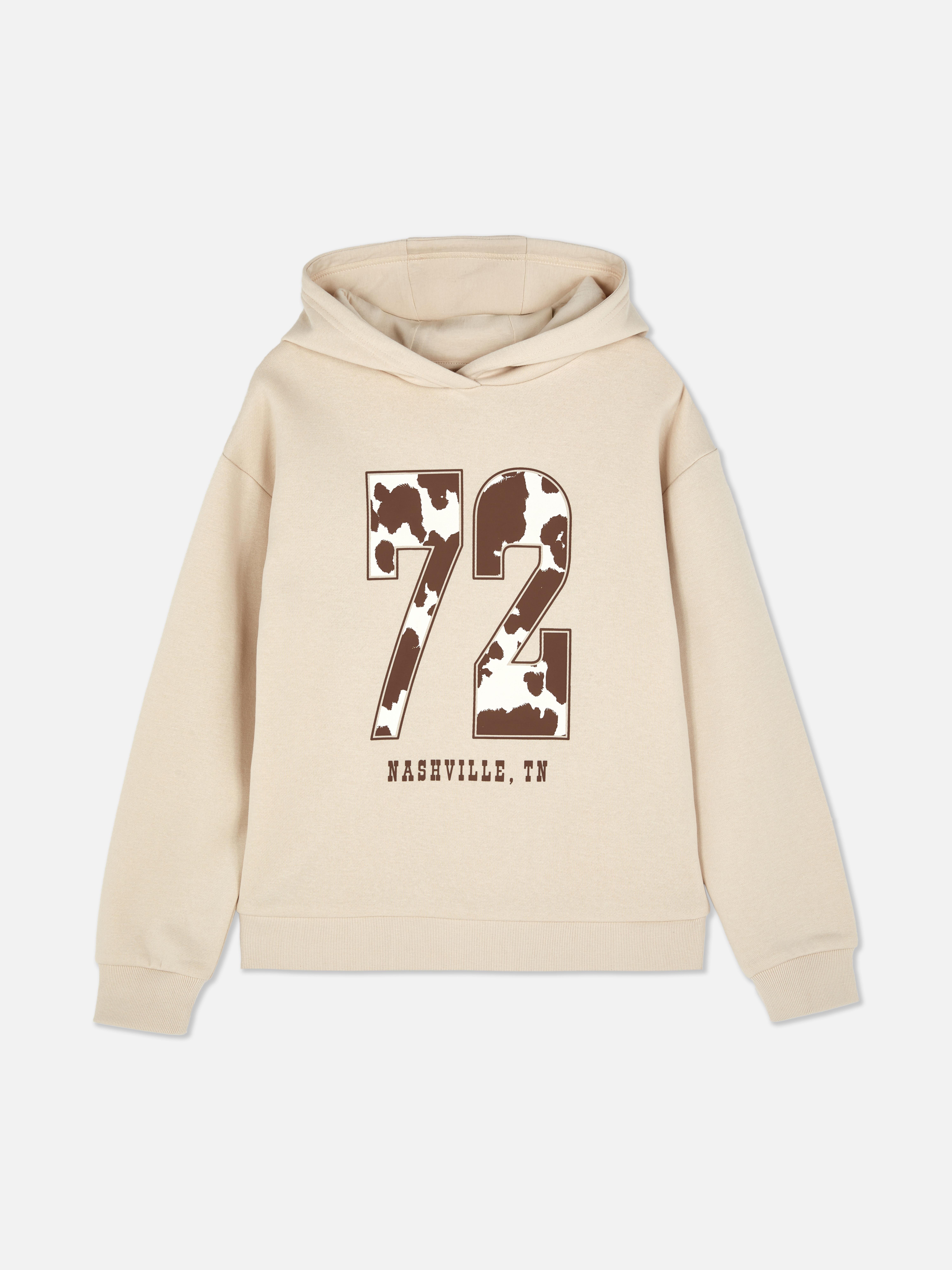7-14 jr | Hoodie met print