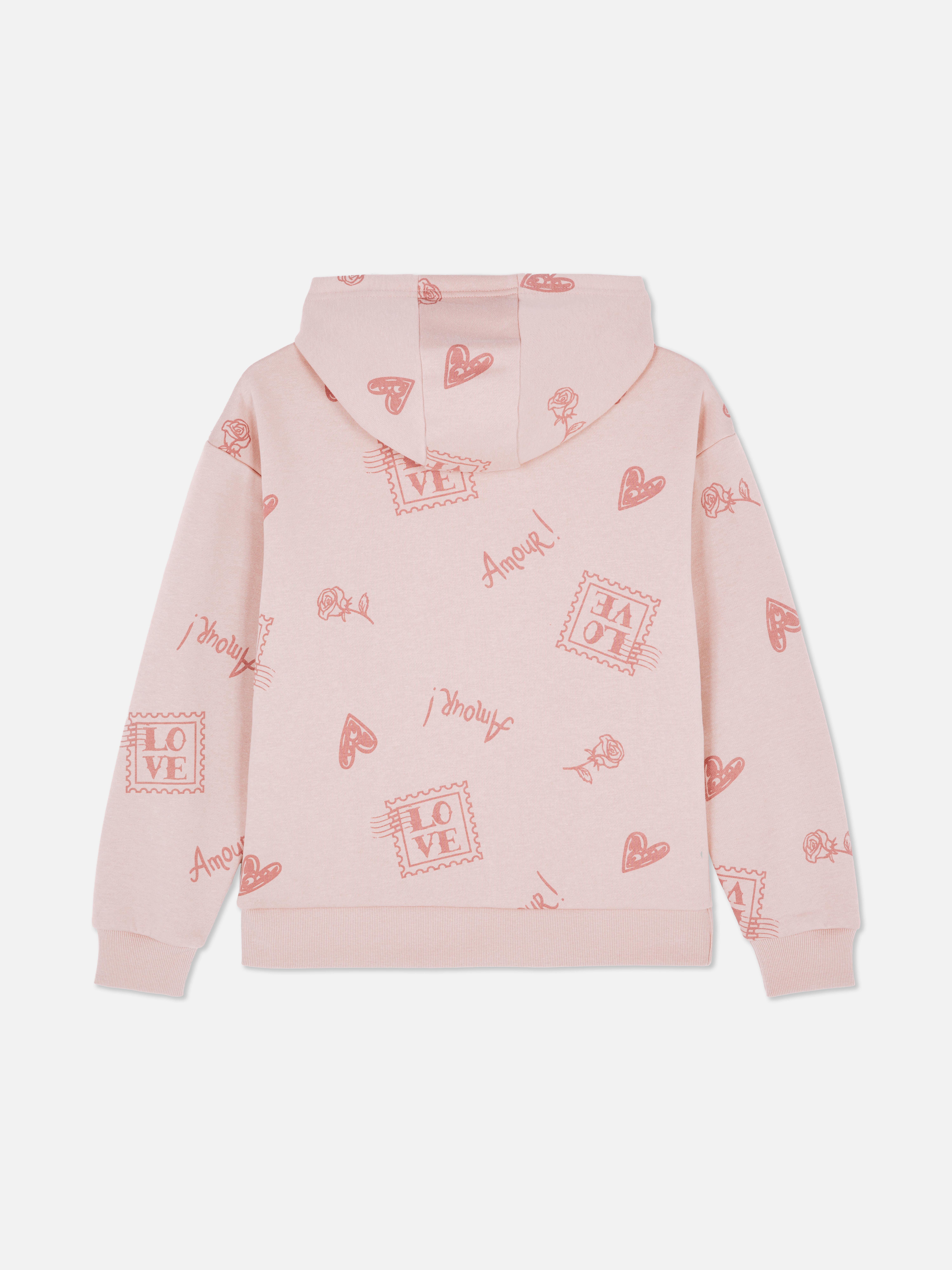 7-14 jr | Hoodie met print