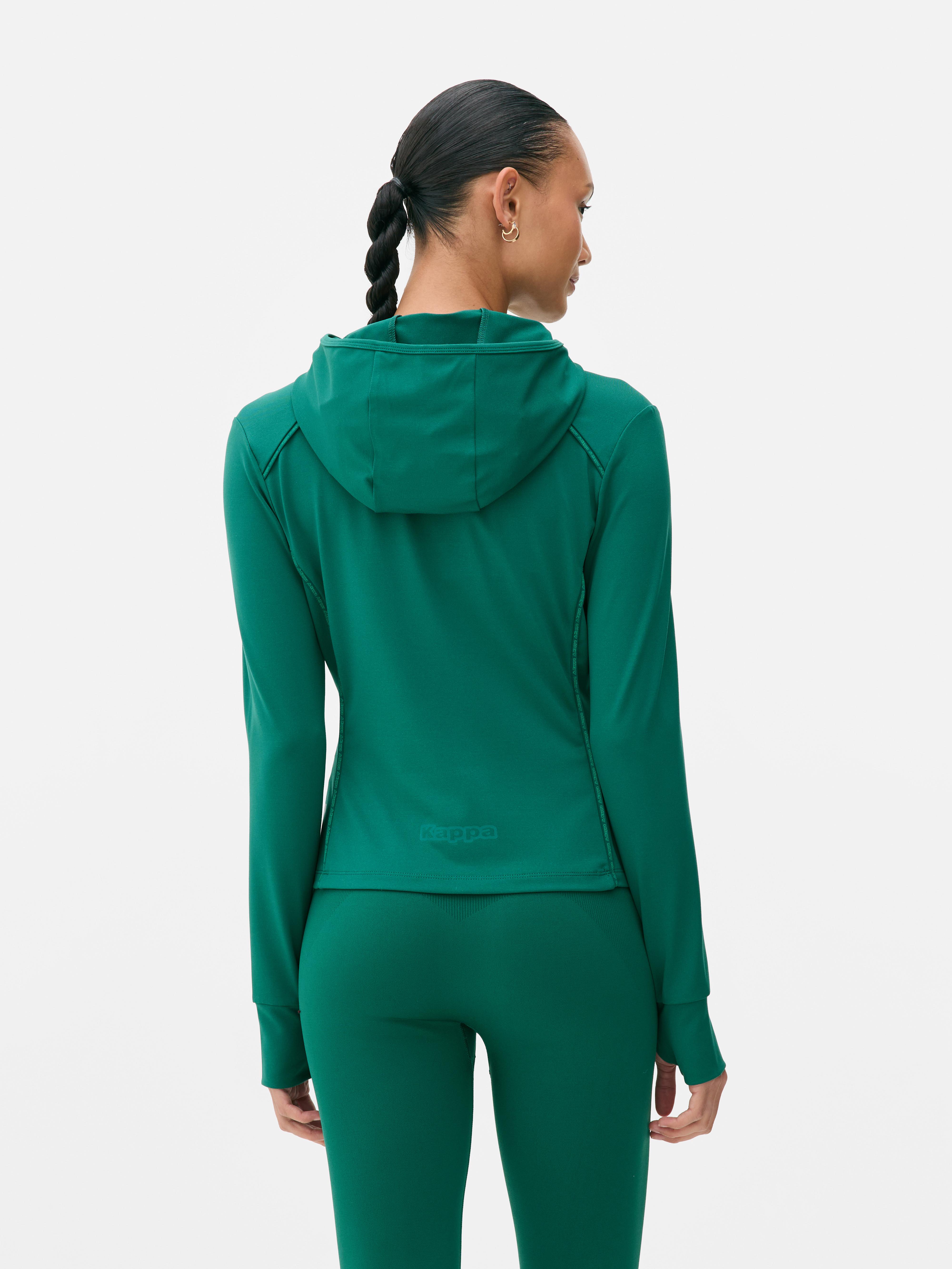 Kappa Hooded Zip Through Performance Jacket