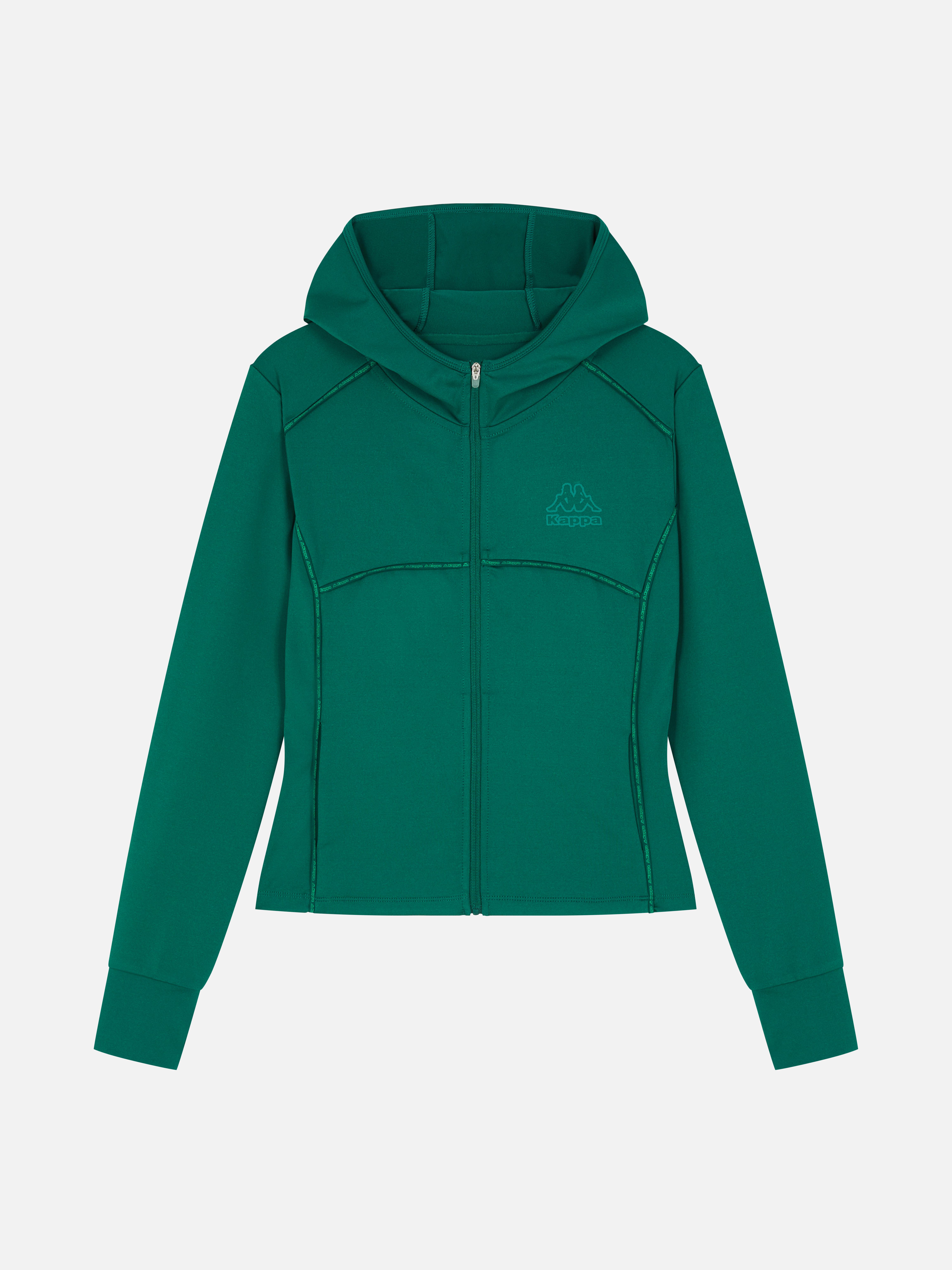 Kappa Hooded Zip Through Performance Jacket