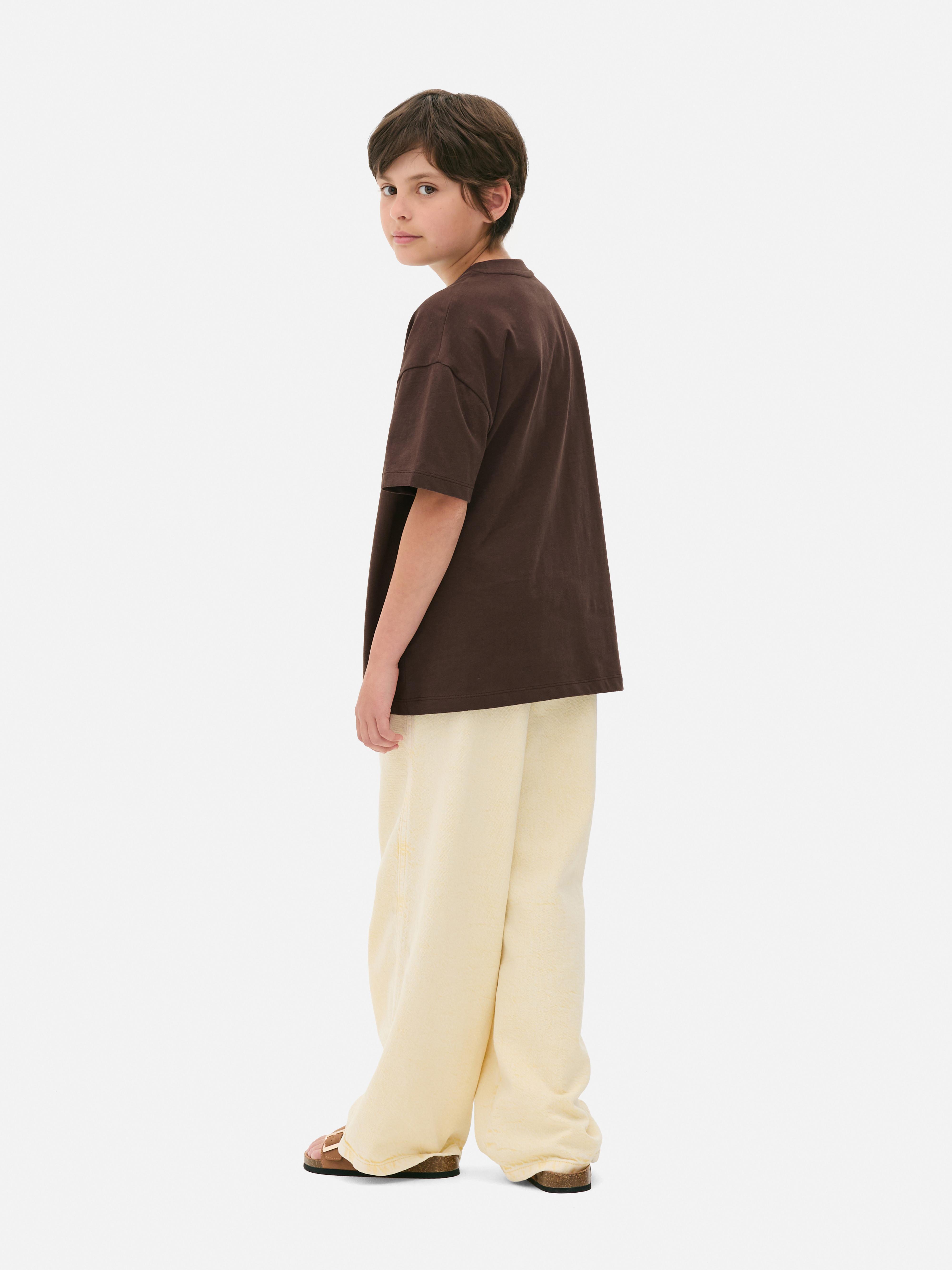 7–15 Jahre | Oversized-T-Shirt mit Sternengrafik