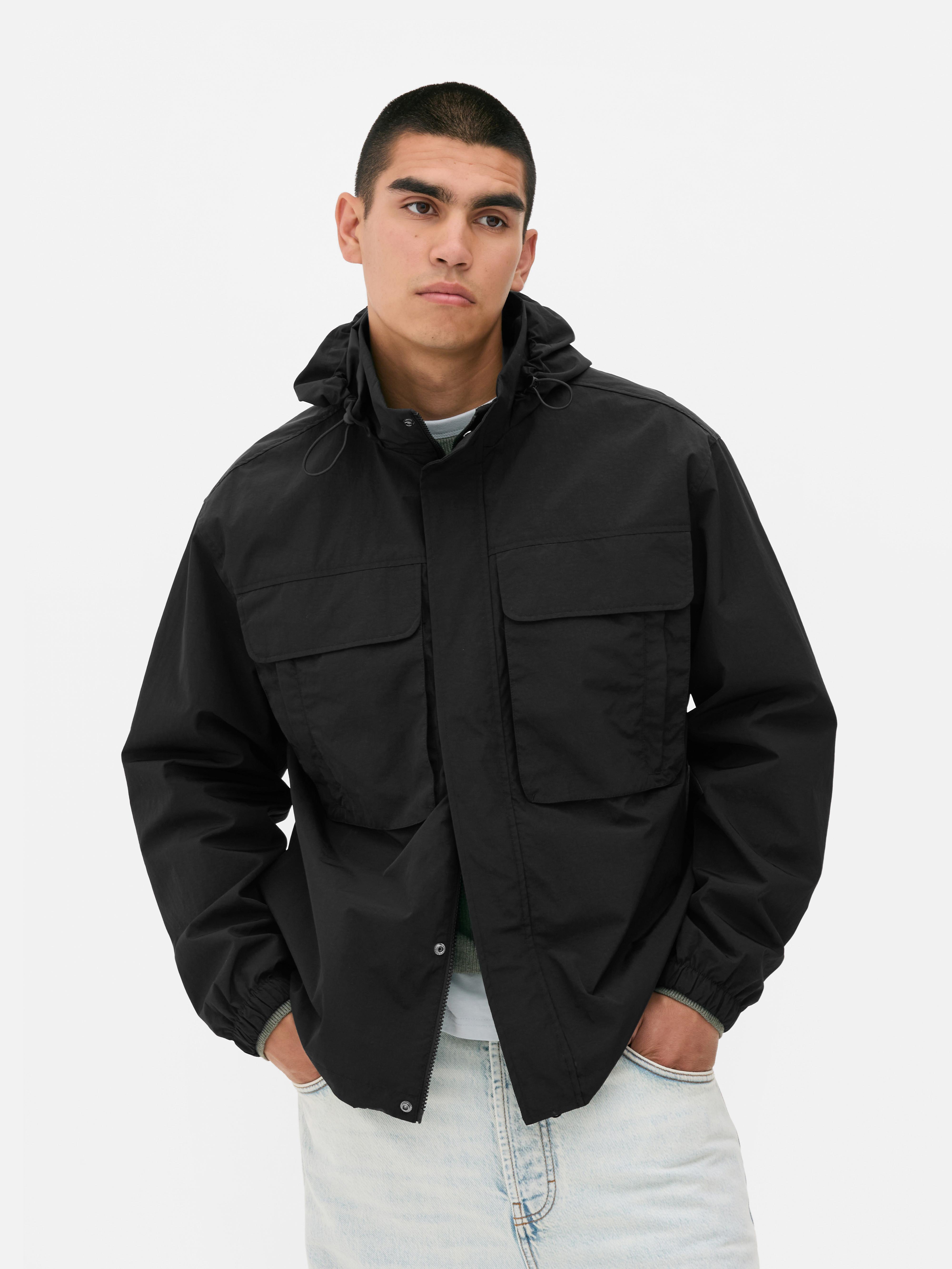 Parka met opstaande kraag
