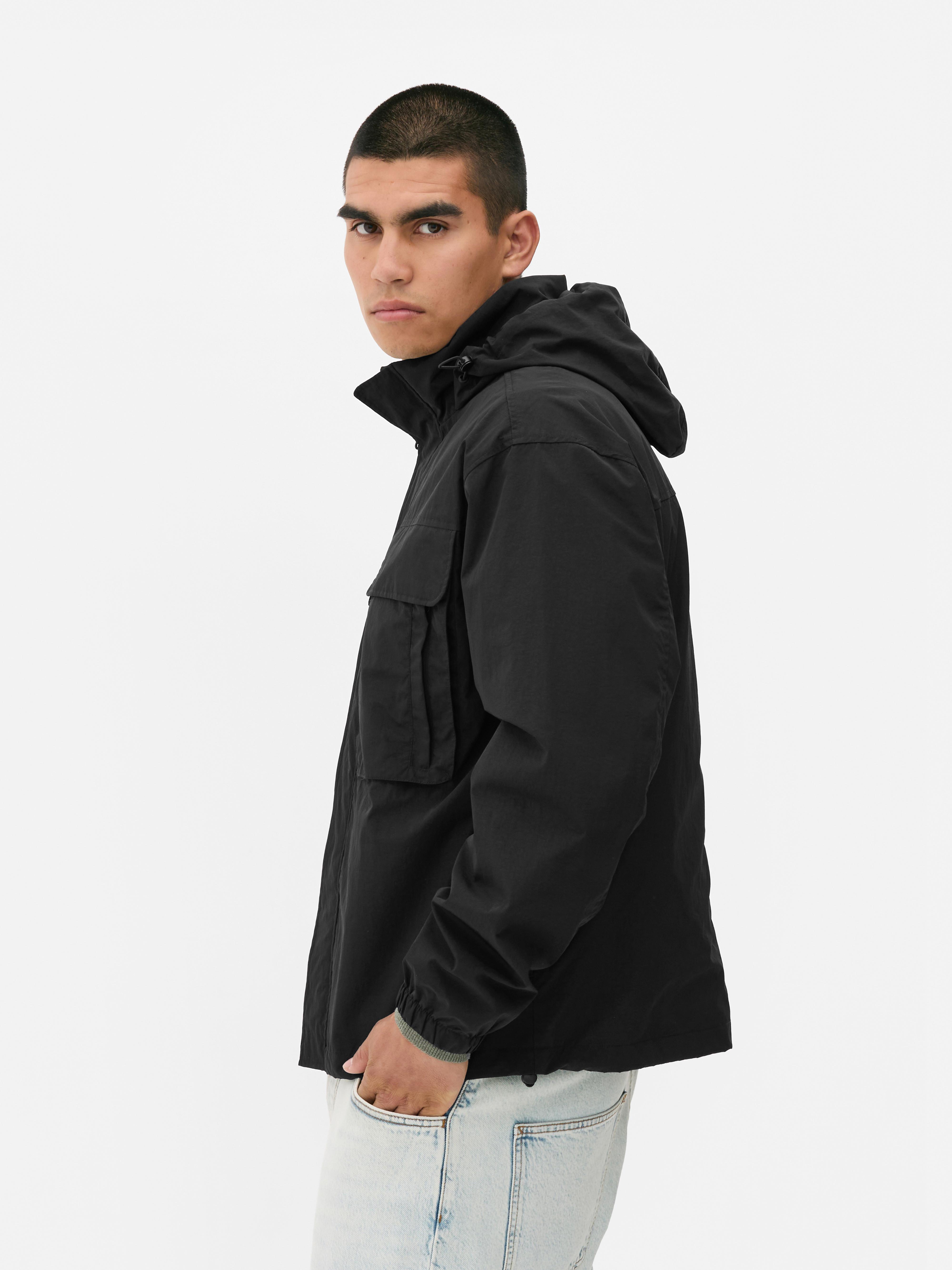 Funnel Neck Parka Jacket